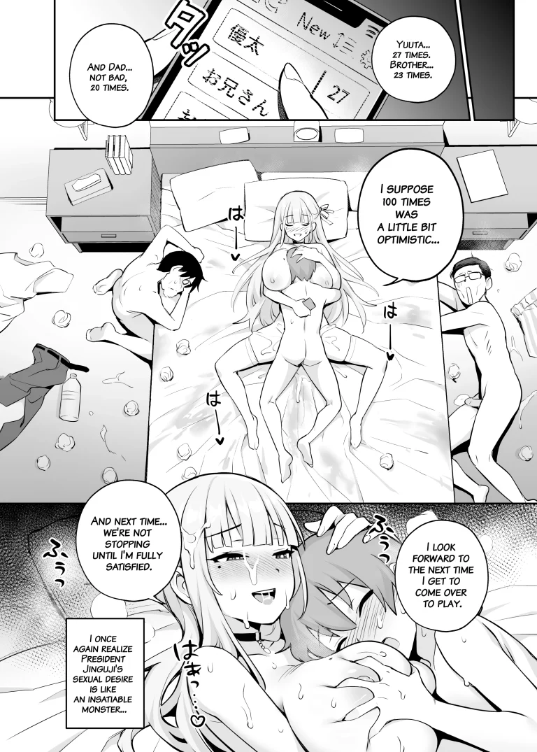 About the Beloved Student President's Huge Tits 2 porn comic picture 21