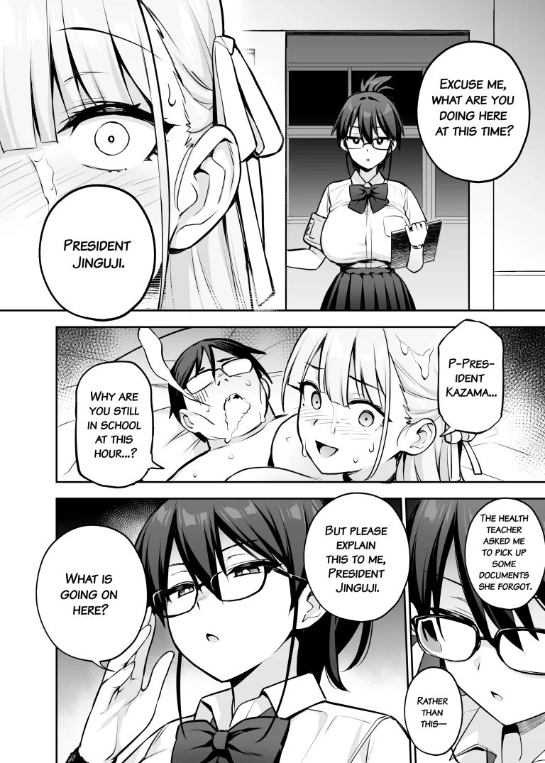 About the Beloved Student President's Huge Tits 2 porn comic picture 33
