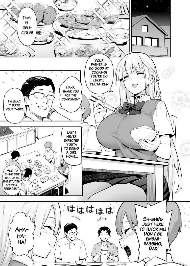 About the Beloved Student President's Huge Tits 2 porn comic picture 4