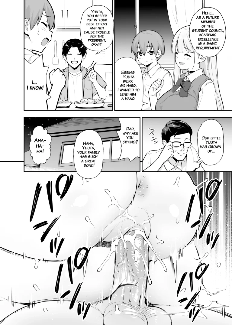 About the Beloved Student President's Huge Tits 2 porn comic picture 5