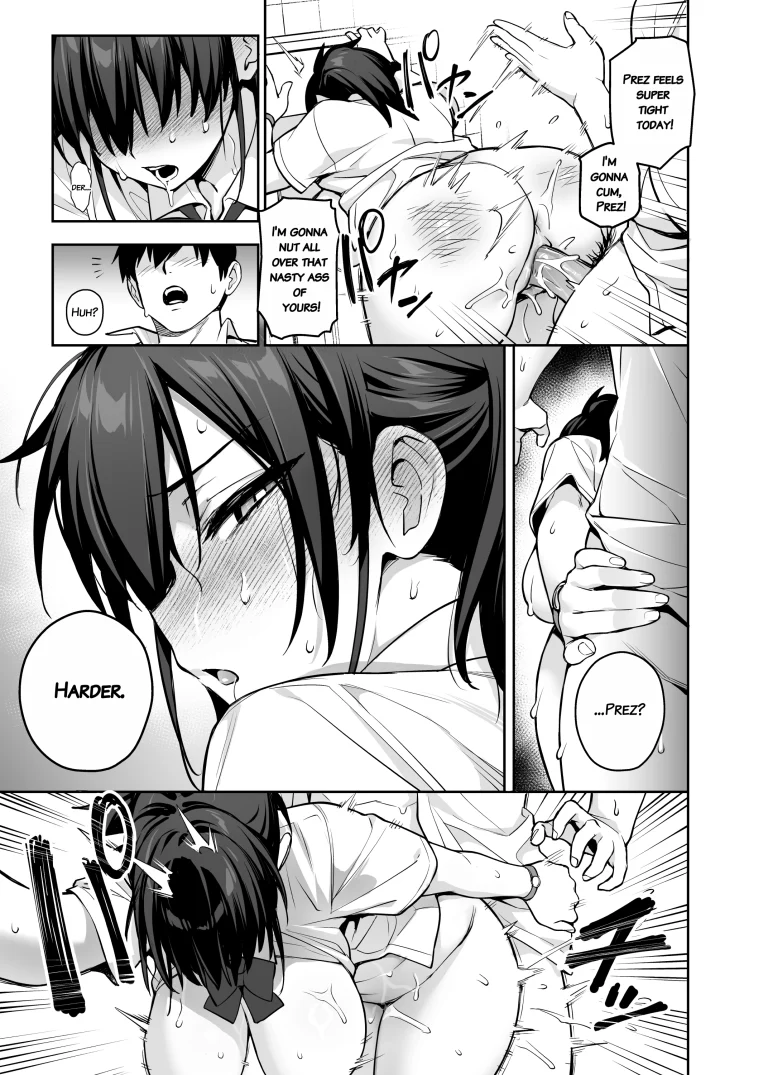About the New President of the Disciplinary Committee's Huge Tits 3 porn comic picture 21