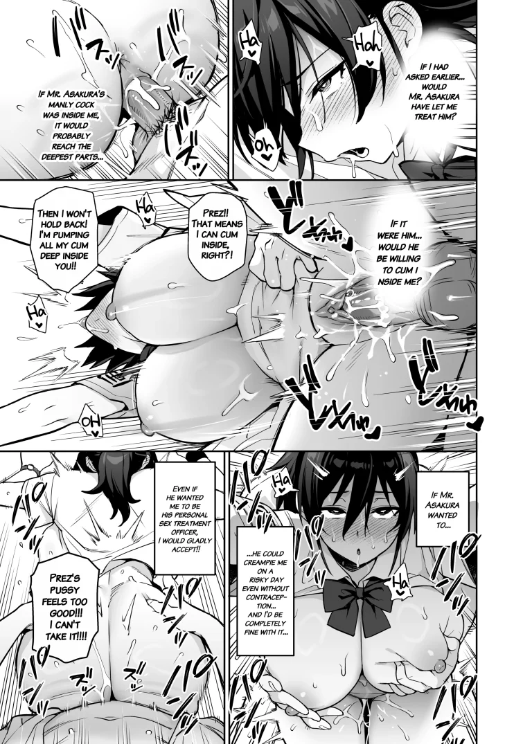 About the New President of the Disciplinary Committee's Huge Tits 3 porn comic picture 23