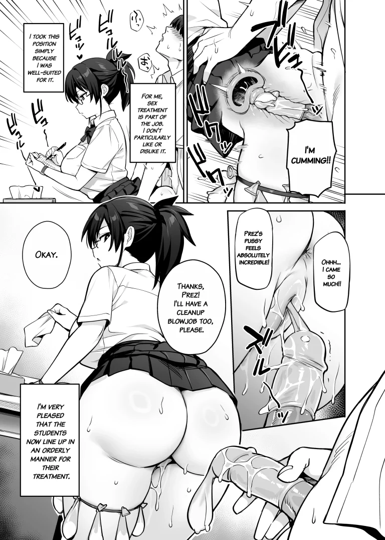 About the New President of the Disciplinary Committee's Huge Tits 3 porn comic picture 3