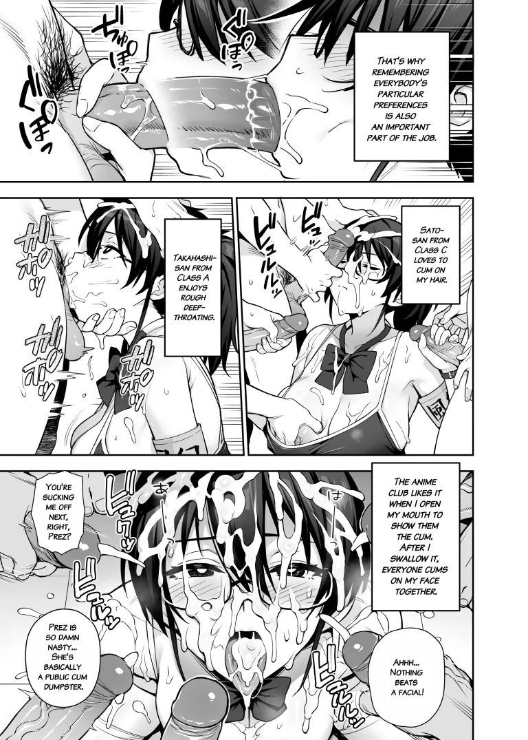 About the New President of the Disciplinary Committee's Huge Tits 3 porn comic picture 9