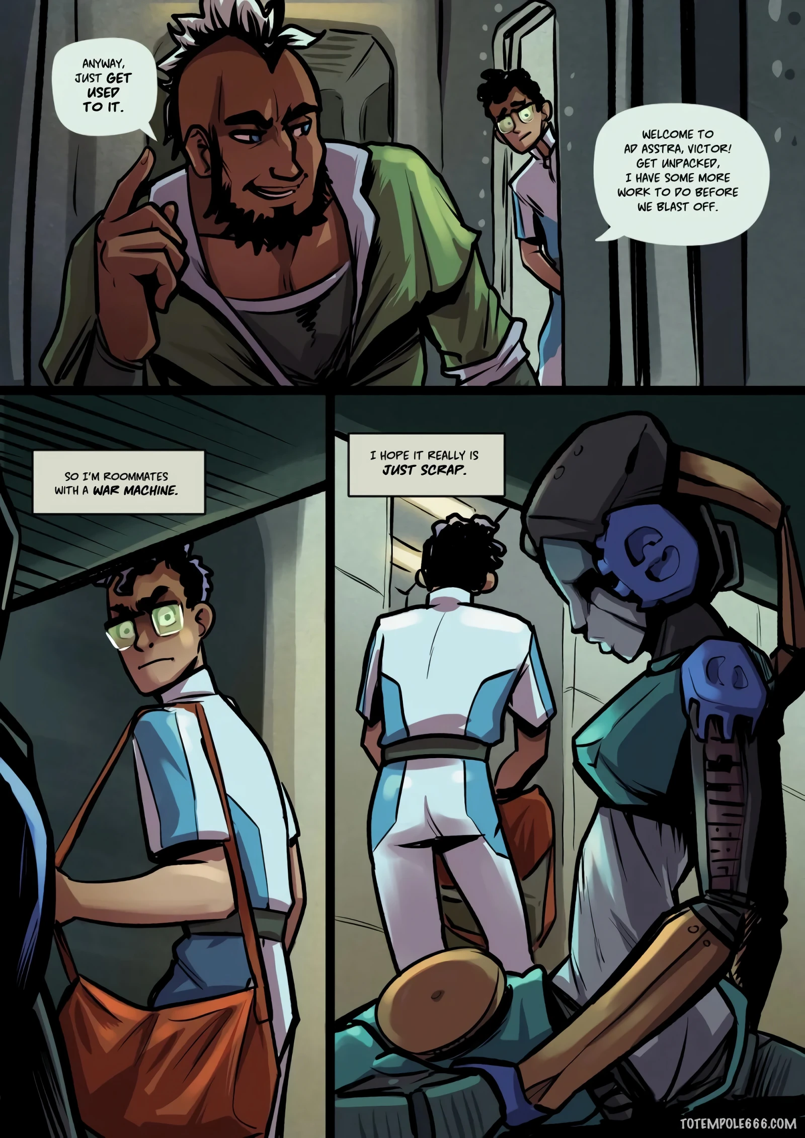 AD Asstra: Booting Up porn comic picture 9
