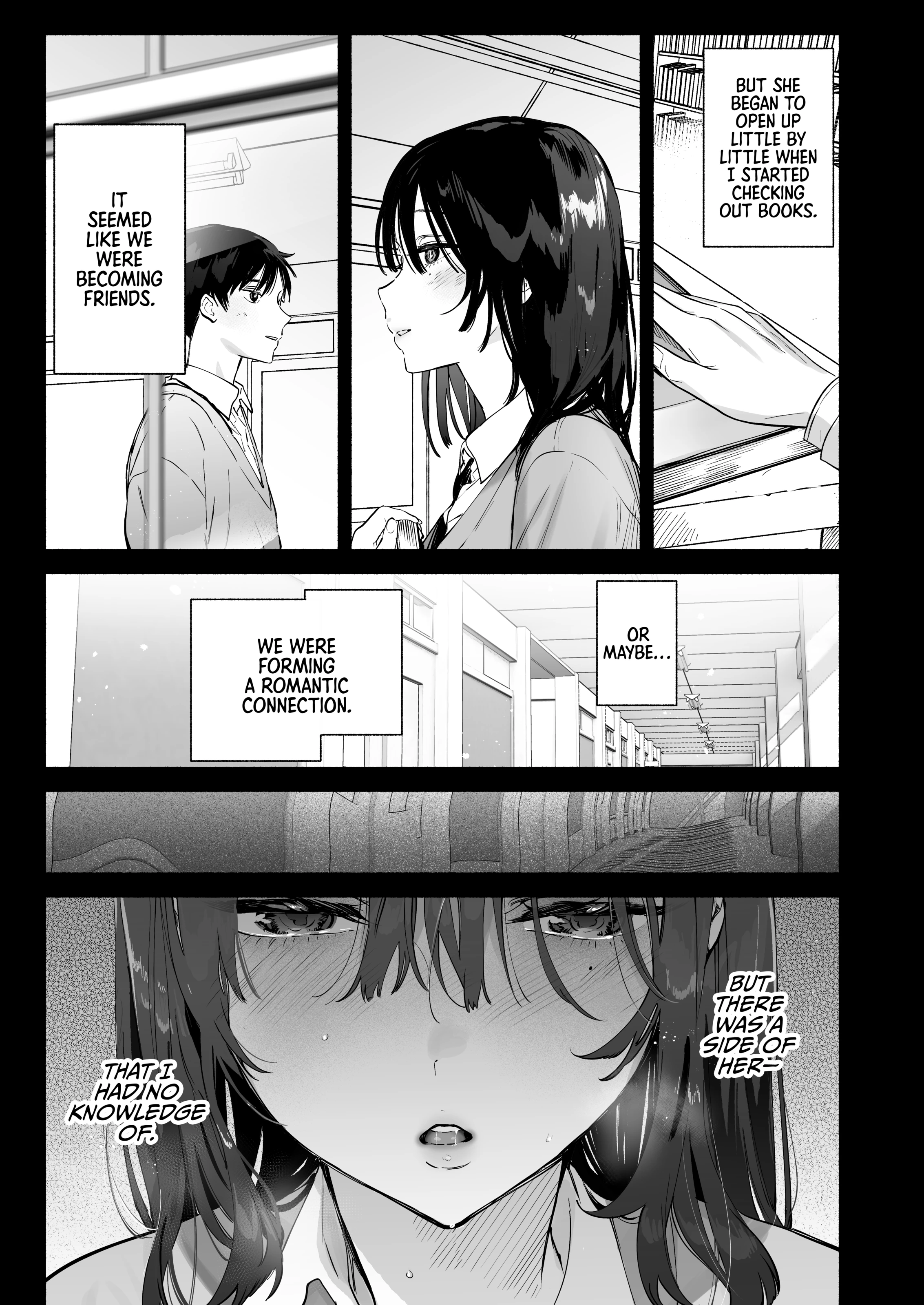 Addicted to Sex With a Taciturn Library Committee Member Summer Vacation porn comic picture 3