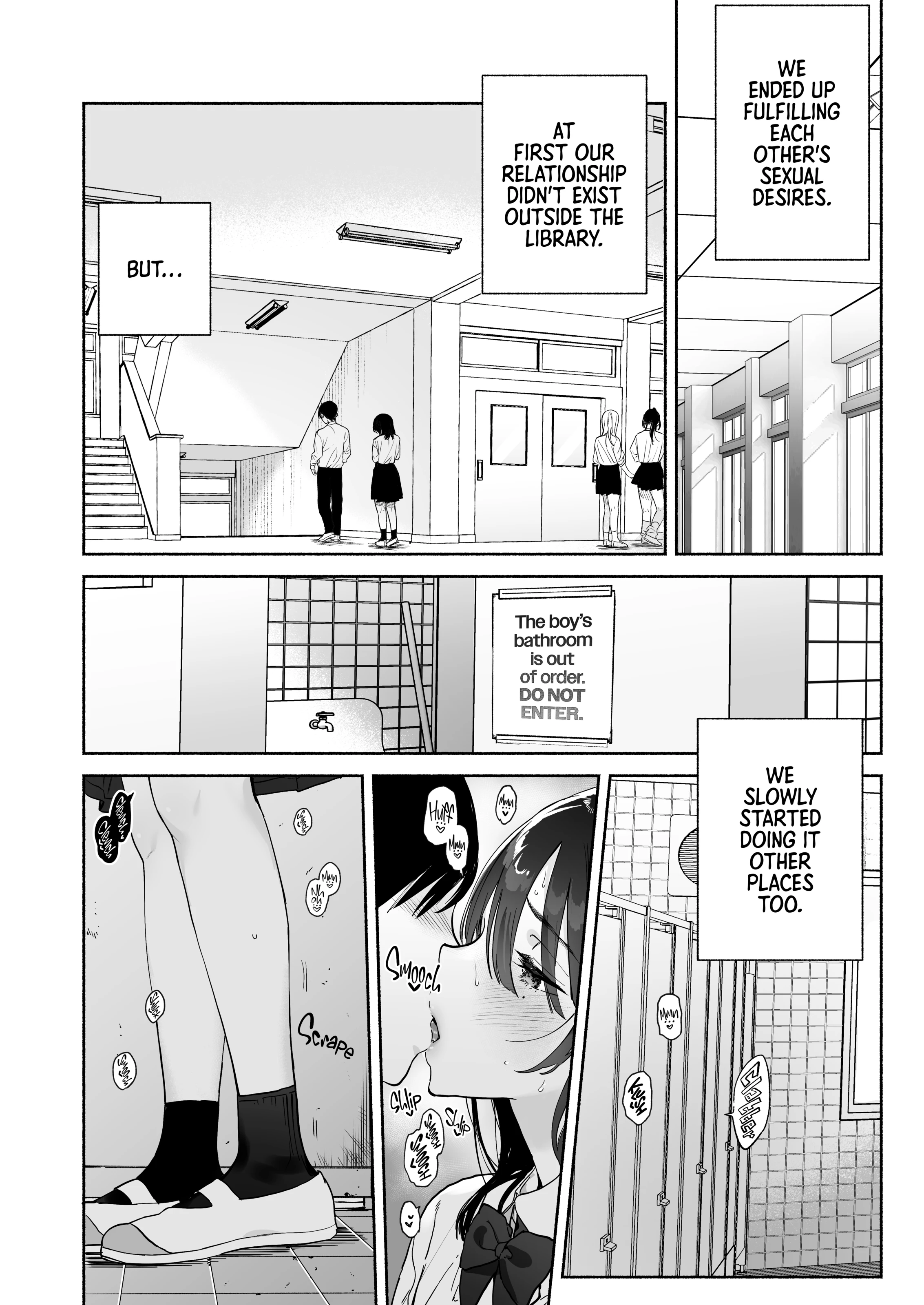 Addicted to Sex With a Taciturn Library Committee Member Summer Vacation porn comic picture 9