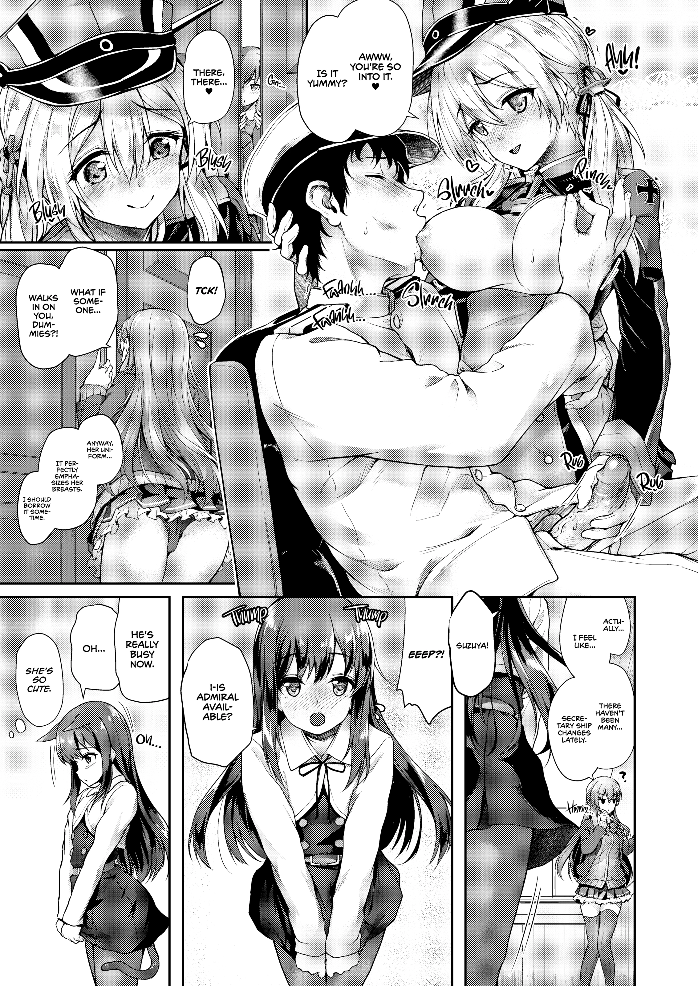Admiral is Mine porn comic picture 4