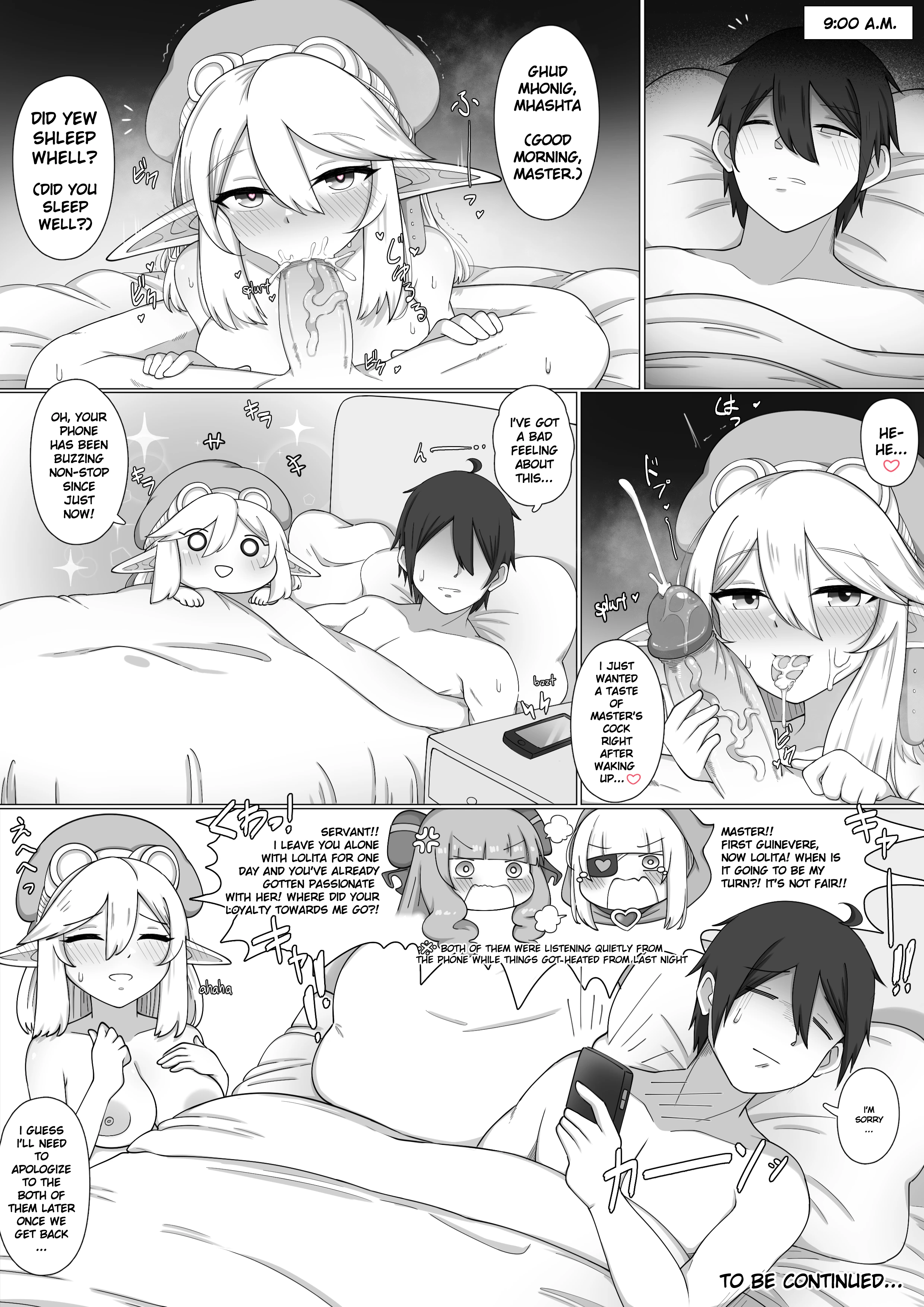 Affinity Loleta - The Steel Elf's Day Off porn comic picture 21