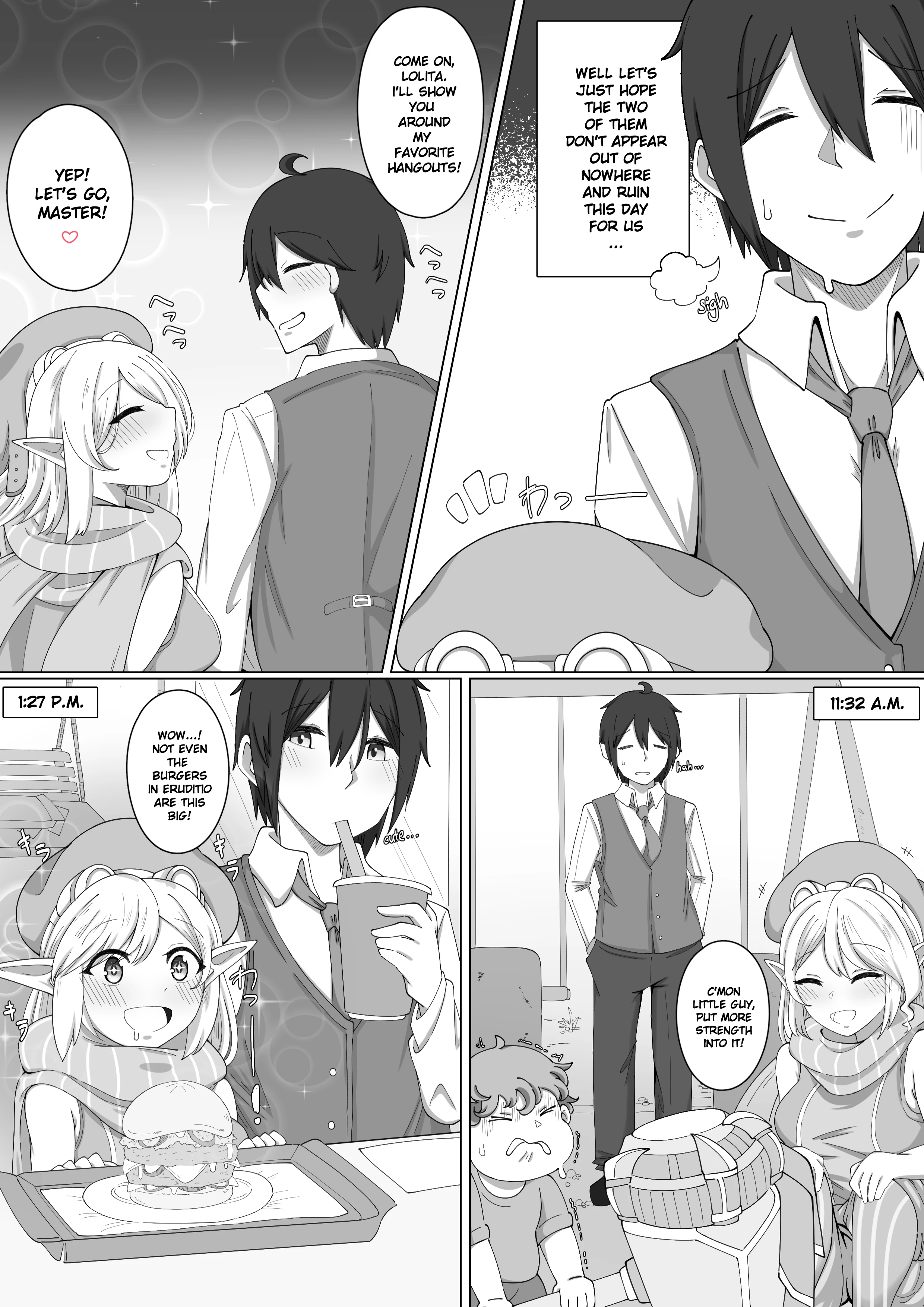 Affinity Loleta - The Steel Elf's Day Off porn comic picture 4