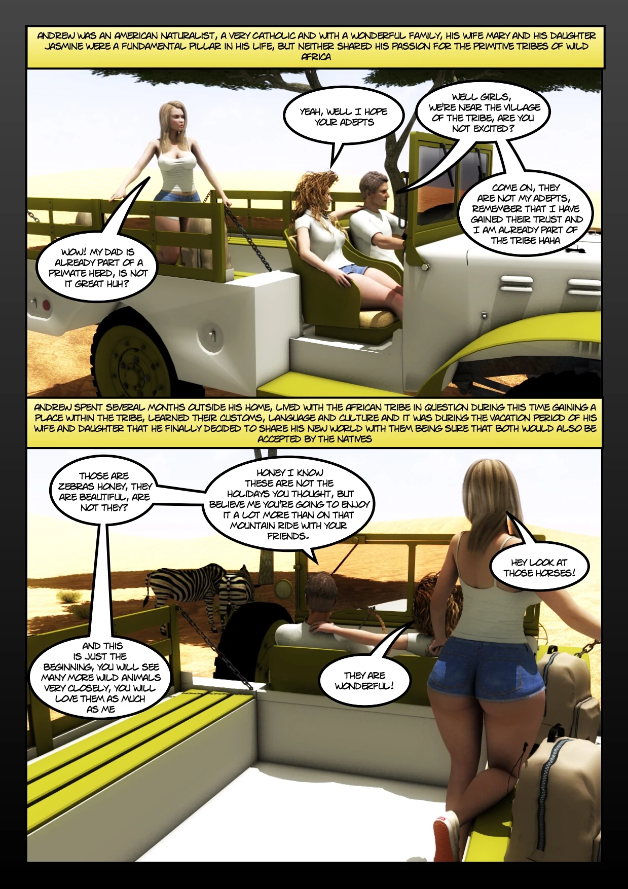 Africanized 4 porn comic picture 2