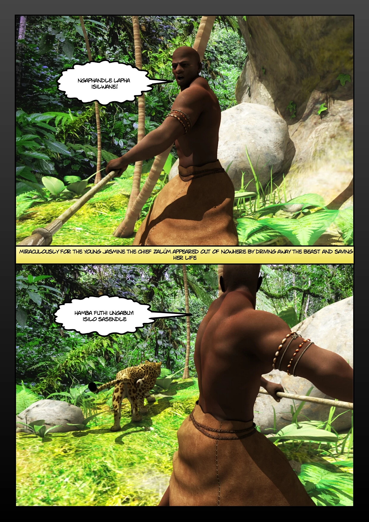 Africanized 4 porn comic picture 9