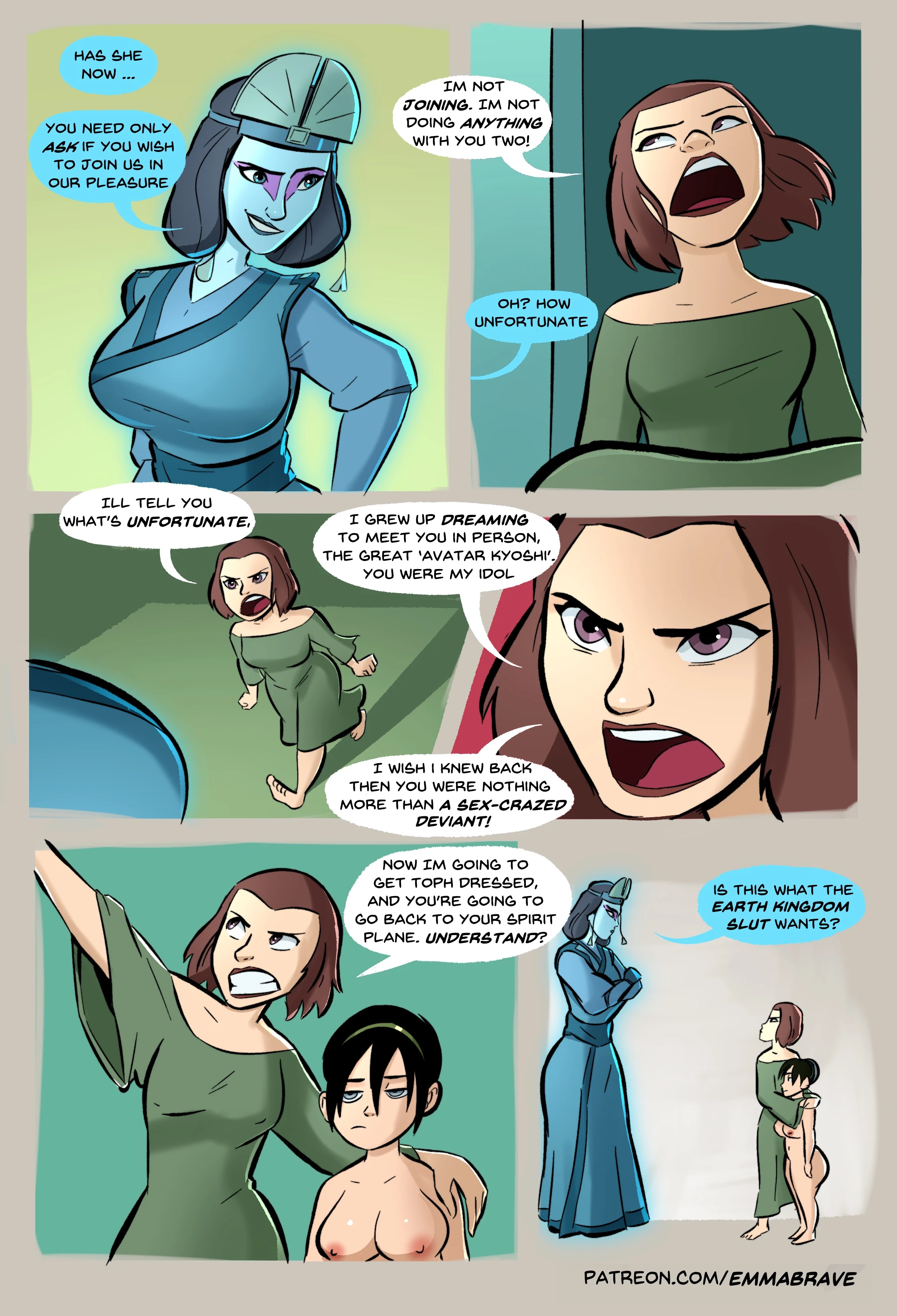 After Avatar porn comic picture 26