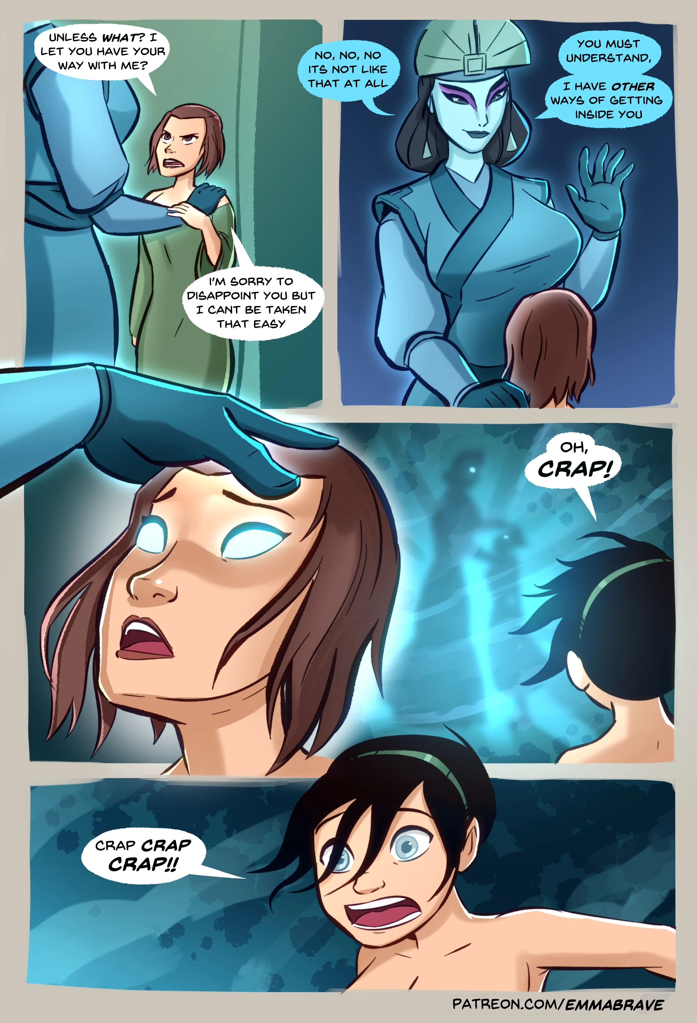 After Avatar porn comic picture 28