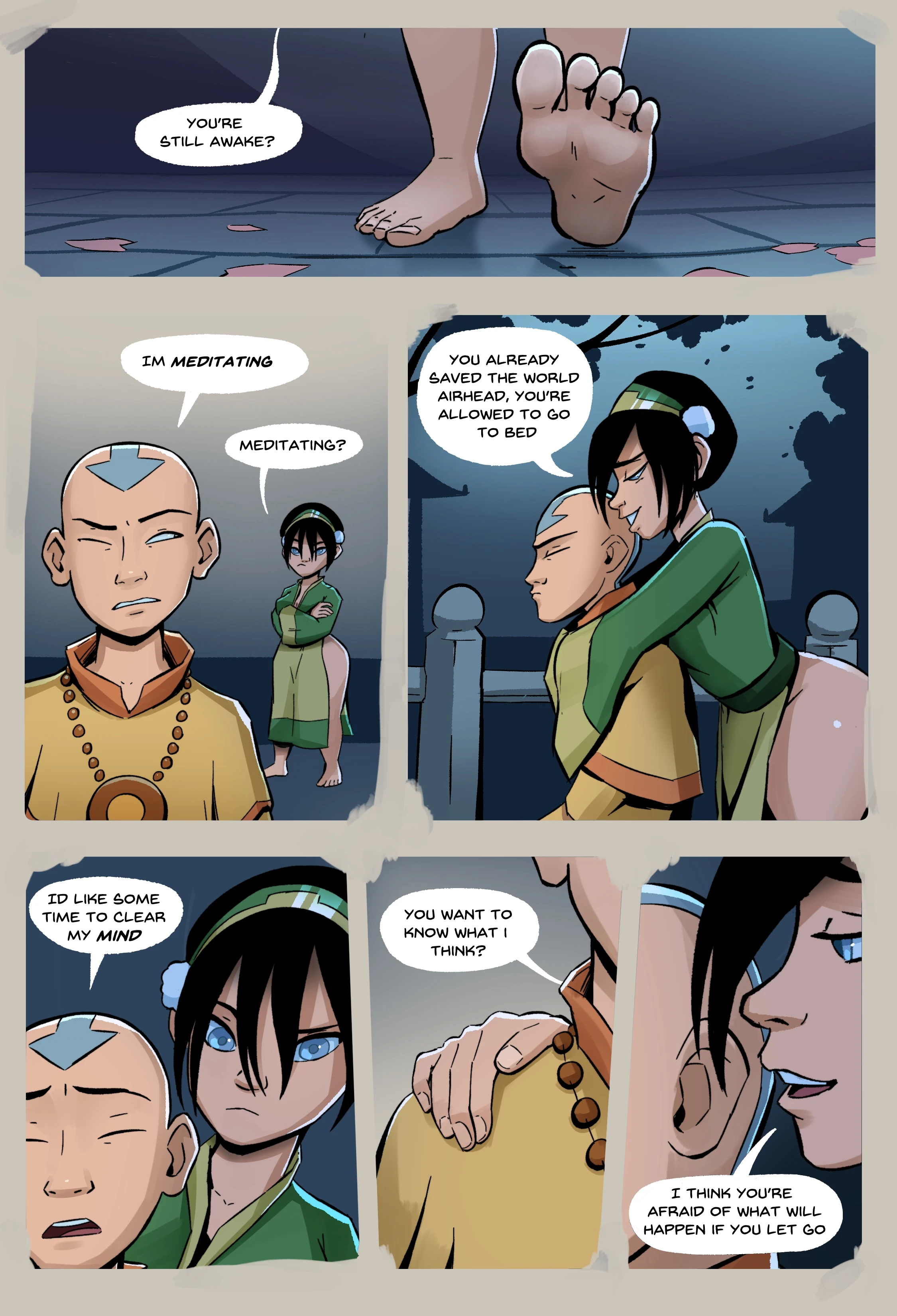 After Avatar porn comic picture 3
