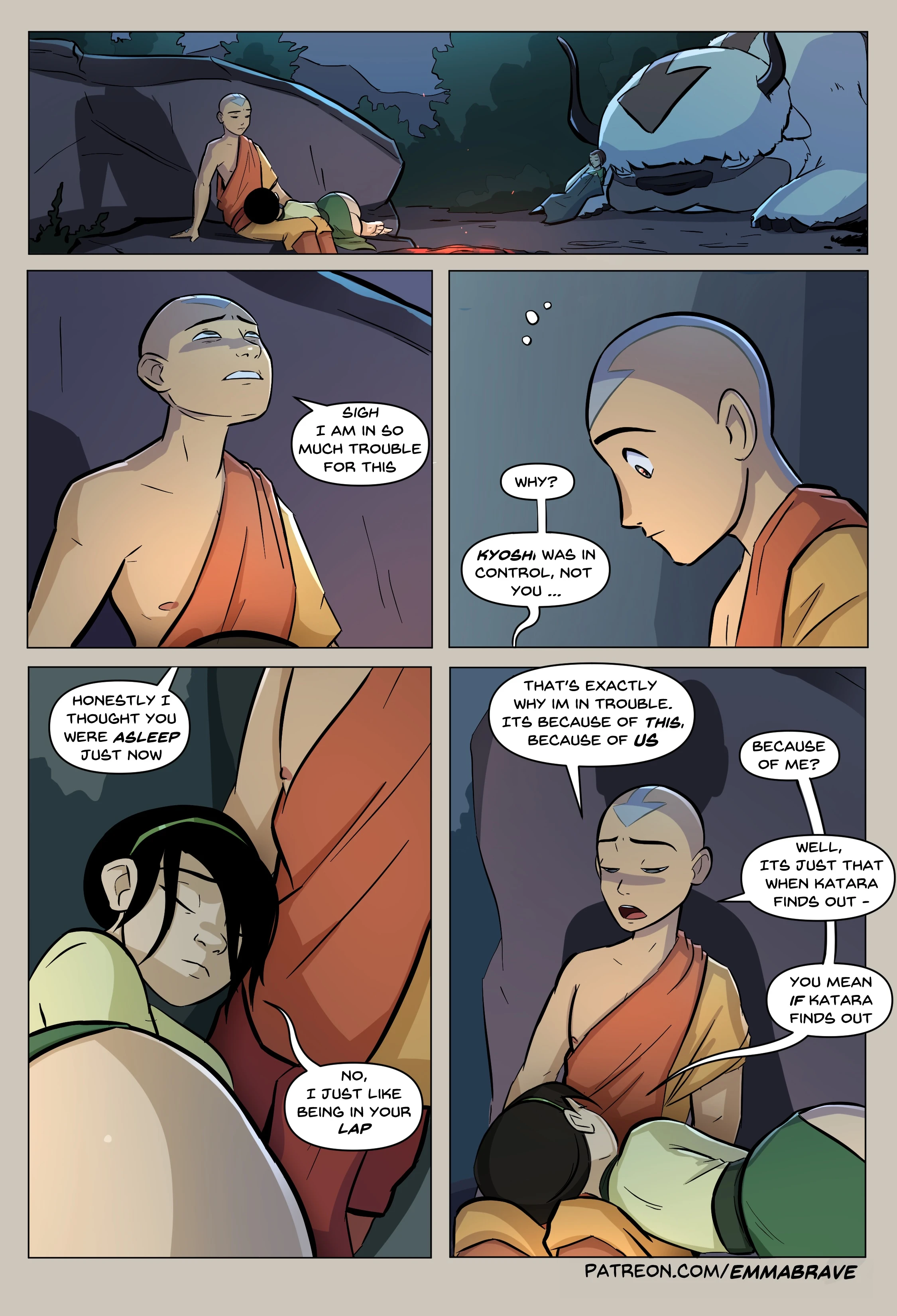 After Avatar porn comic picture 37
