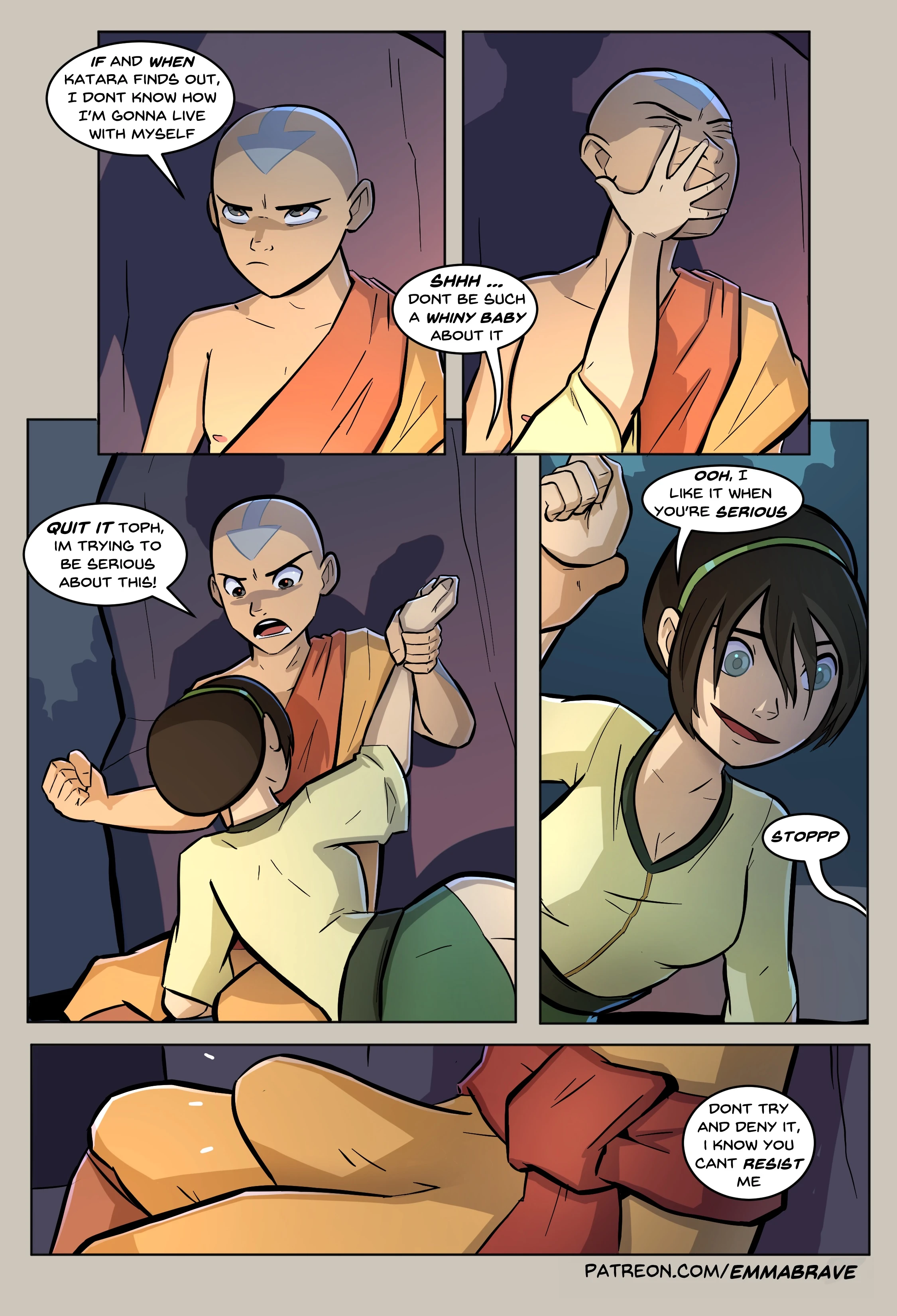 After Avatar porn comic picture 38