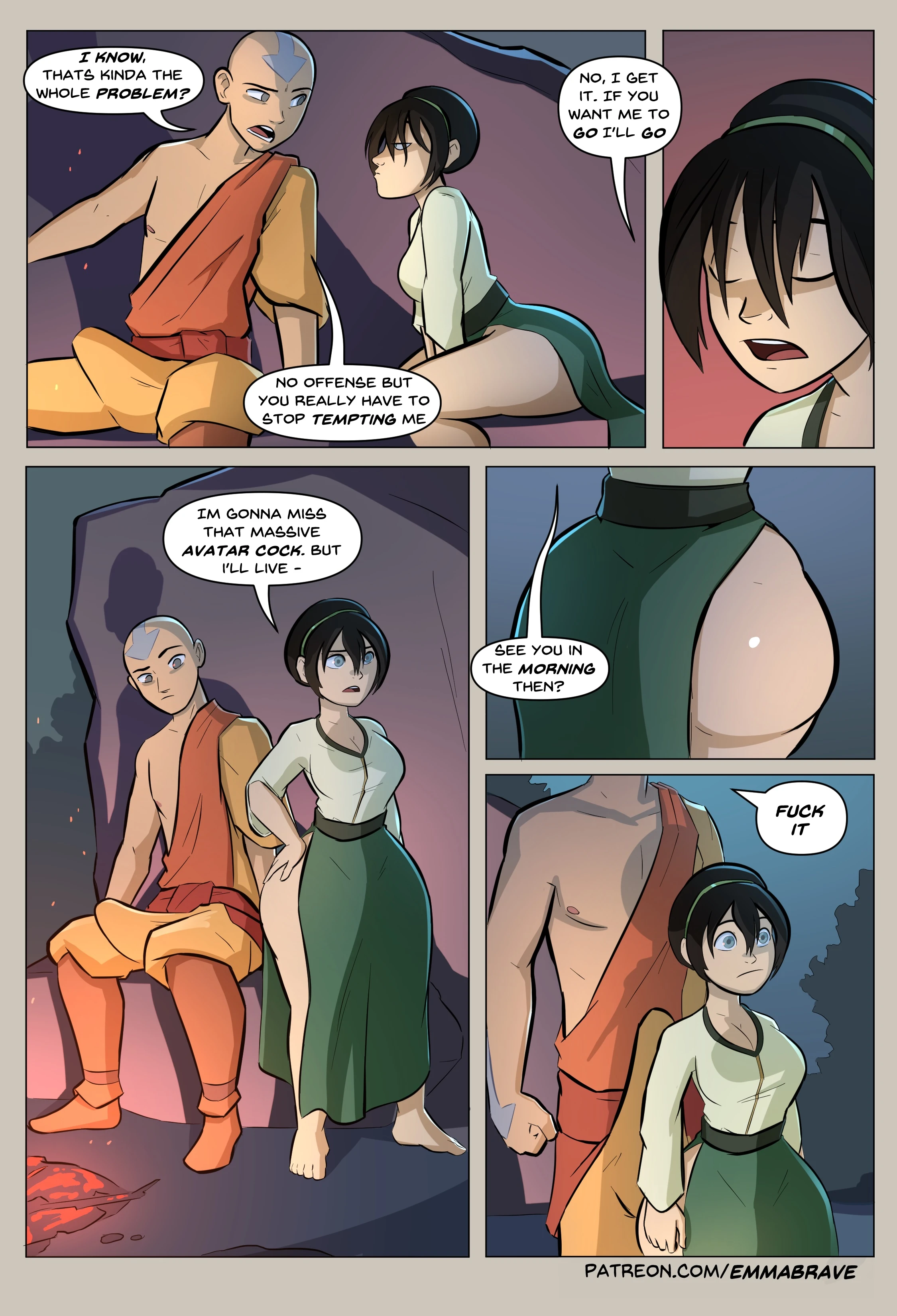 After Avatar porn comic picture 39