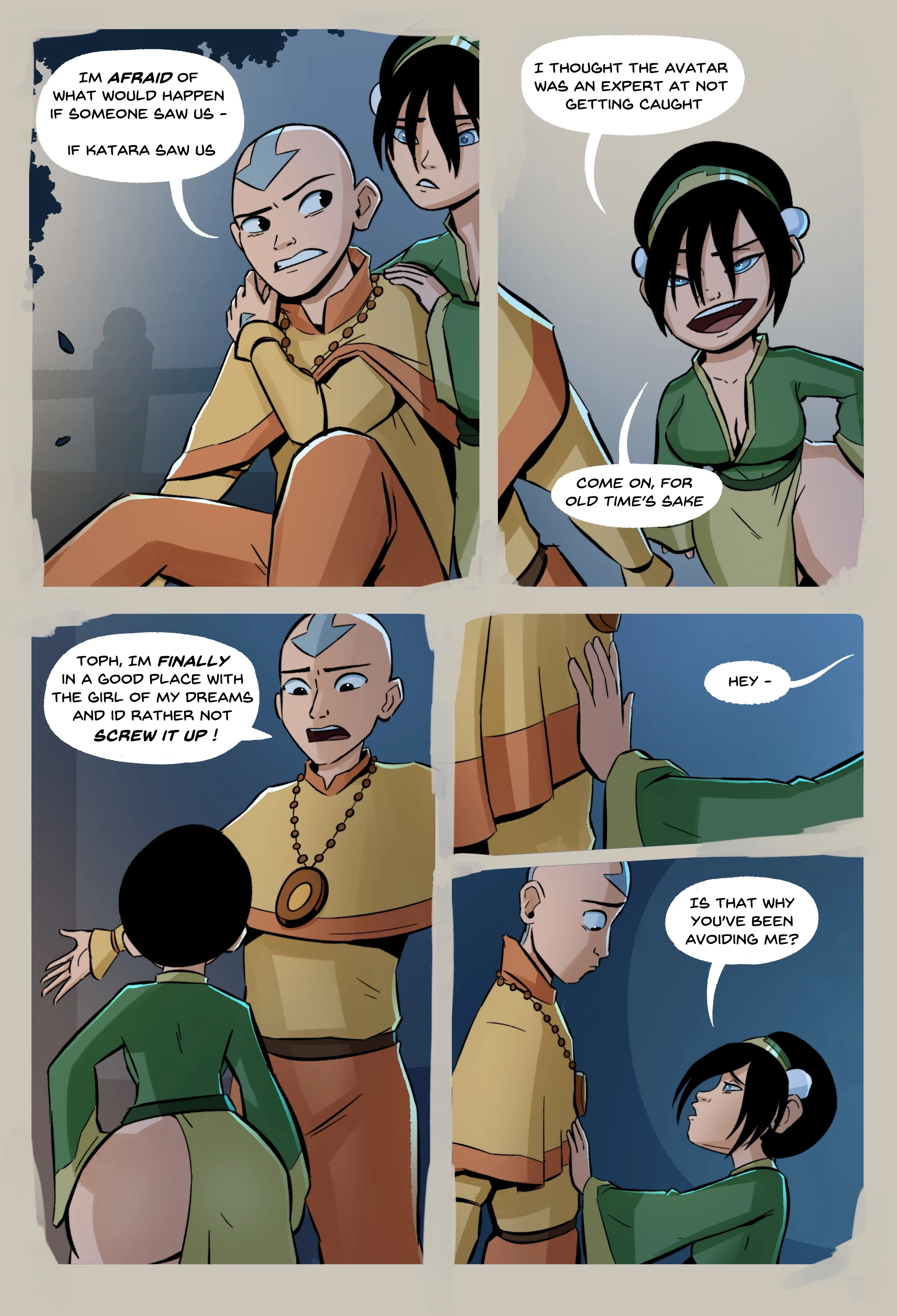 After Avatar porn comic picture 4