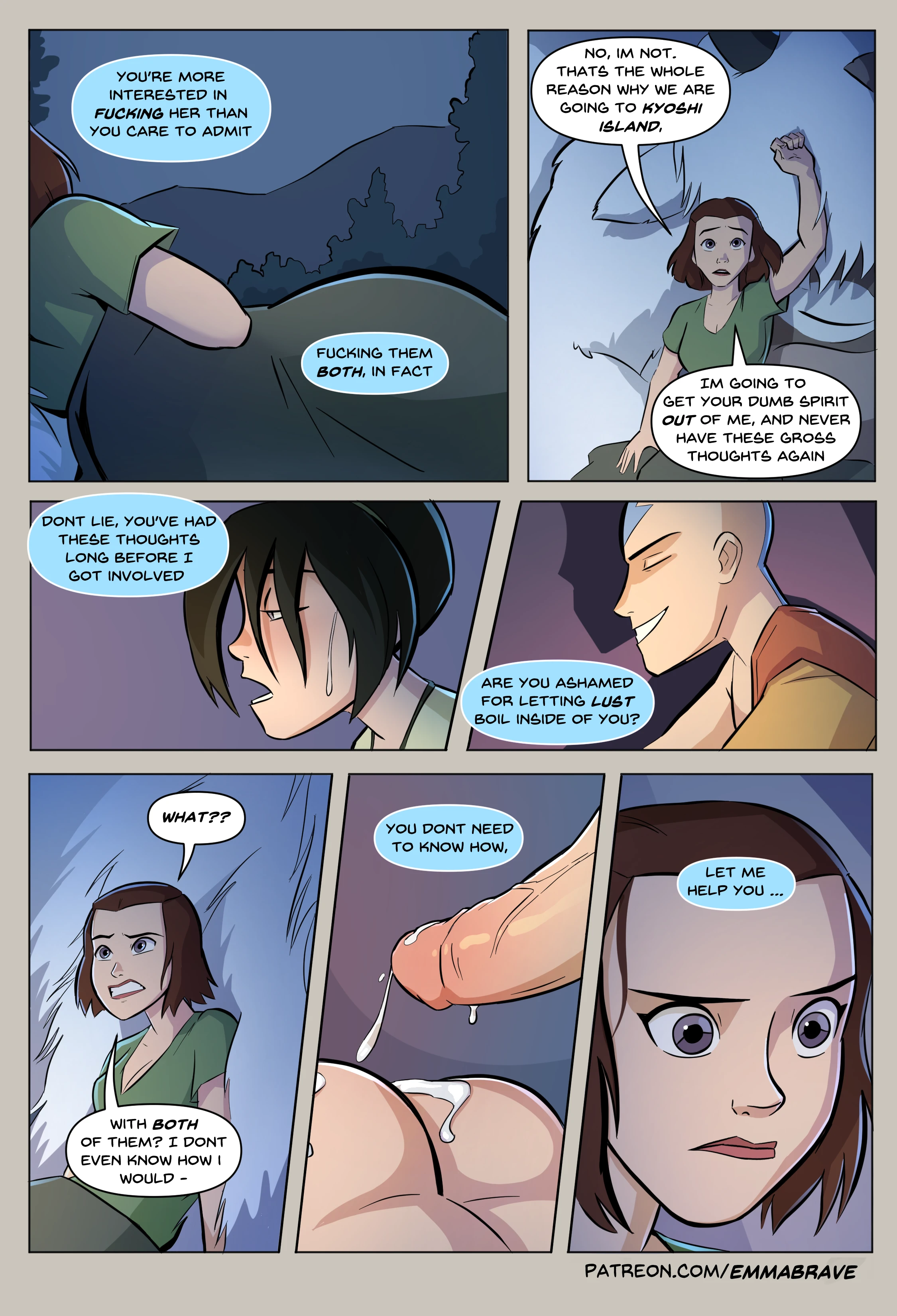 After Avatar porn comic picture 45