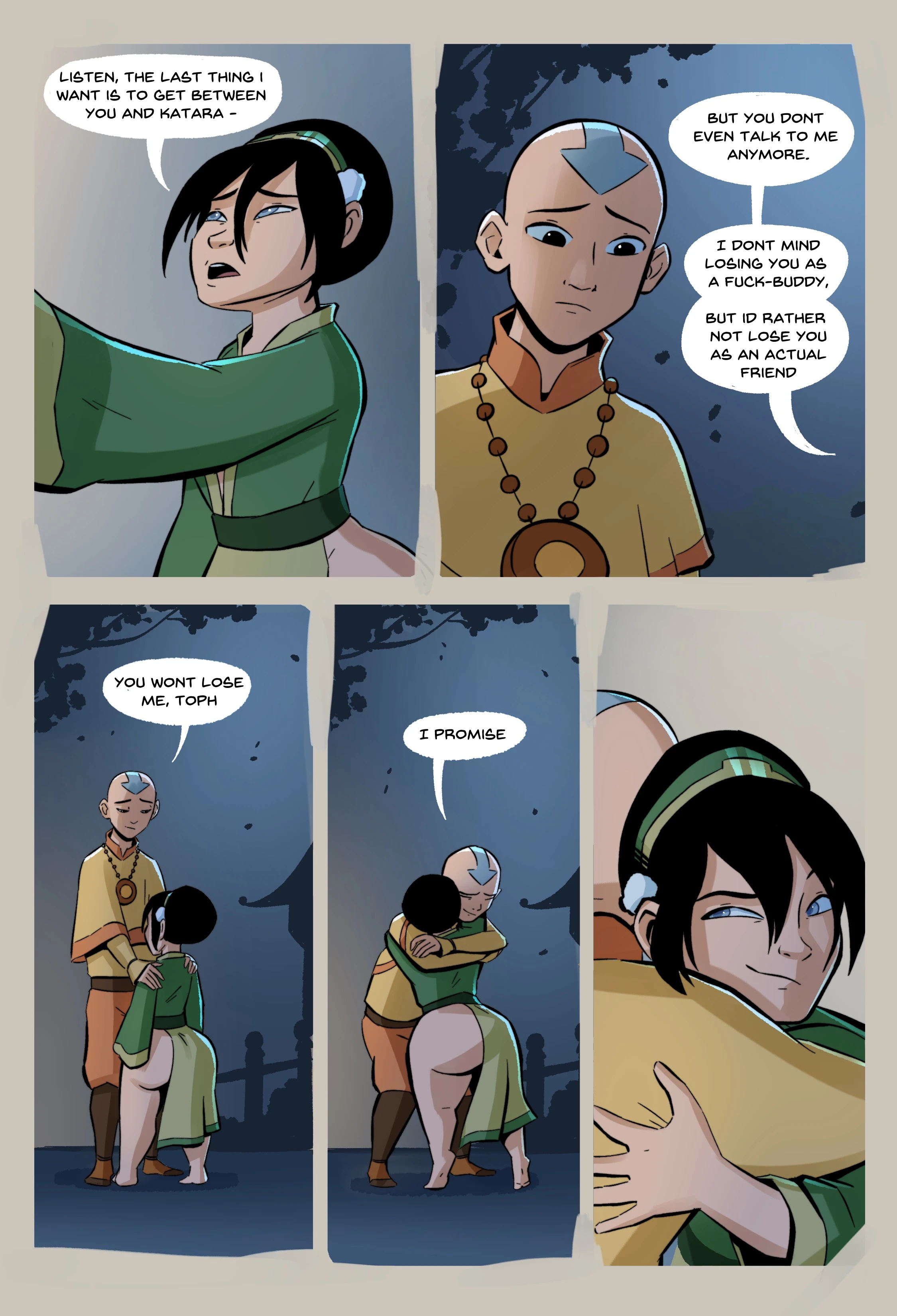 After Avatar porn comic picture 5