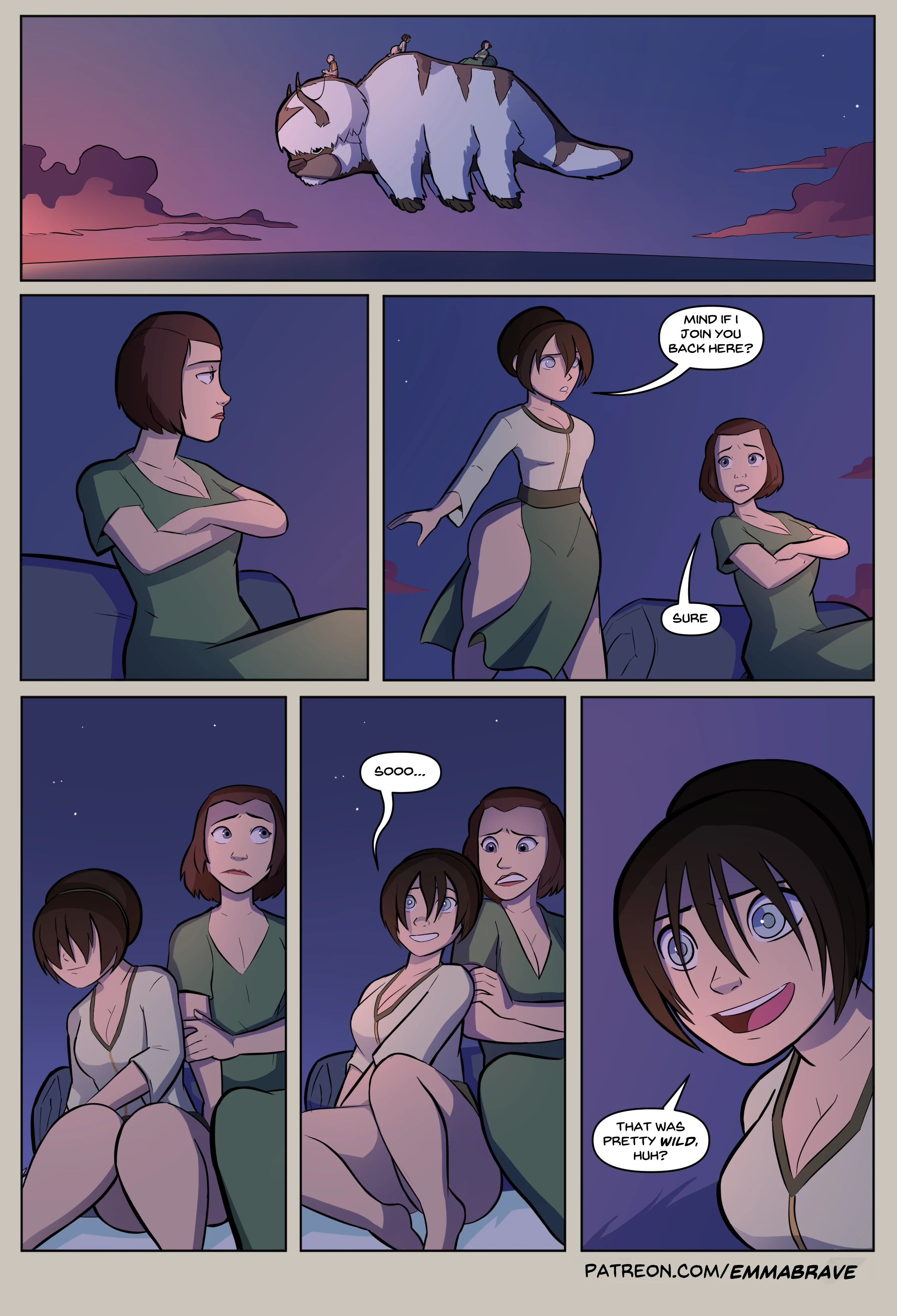 After Avatar porn comic picture 55