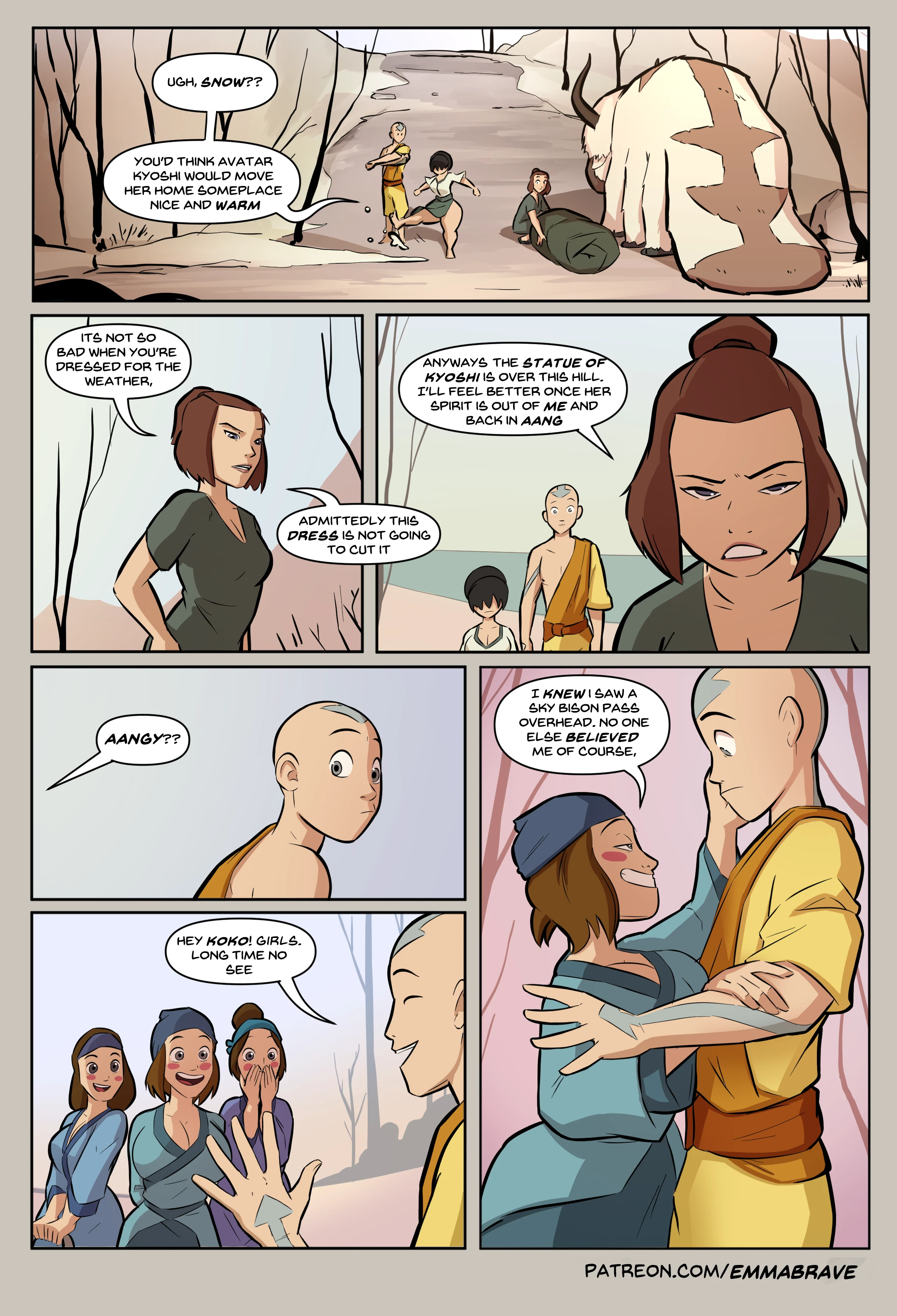 After Avatar porn comic picture 60