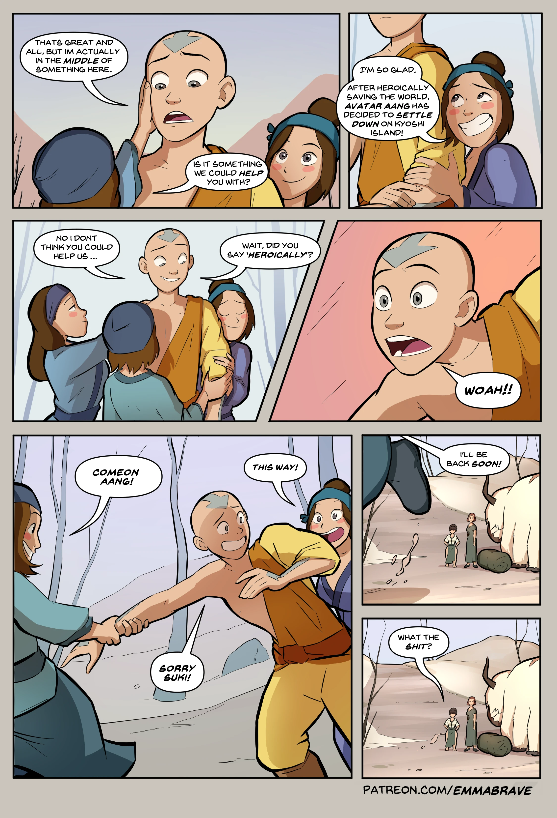 After Avatar porn comic picture 61