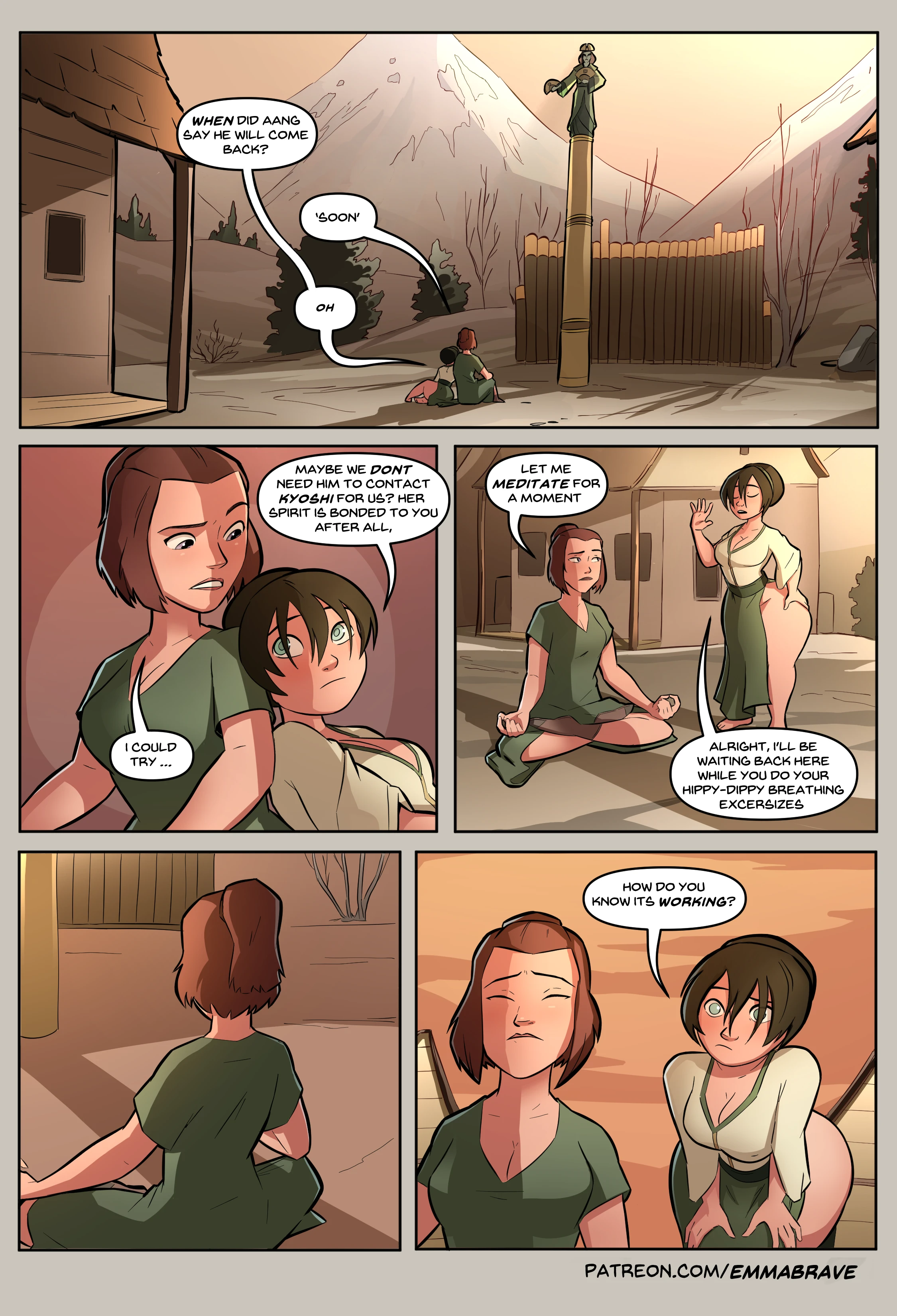 After Avatar porn comic picture 66