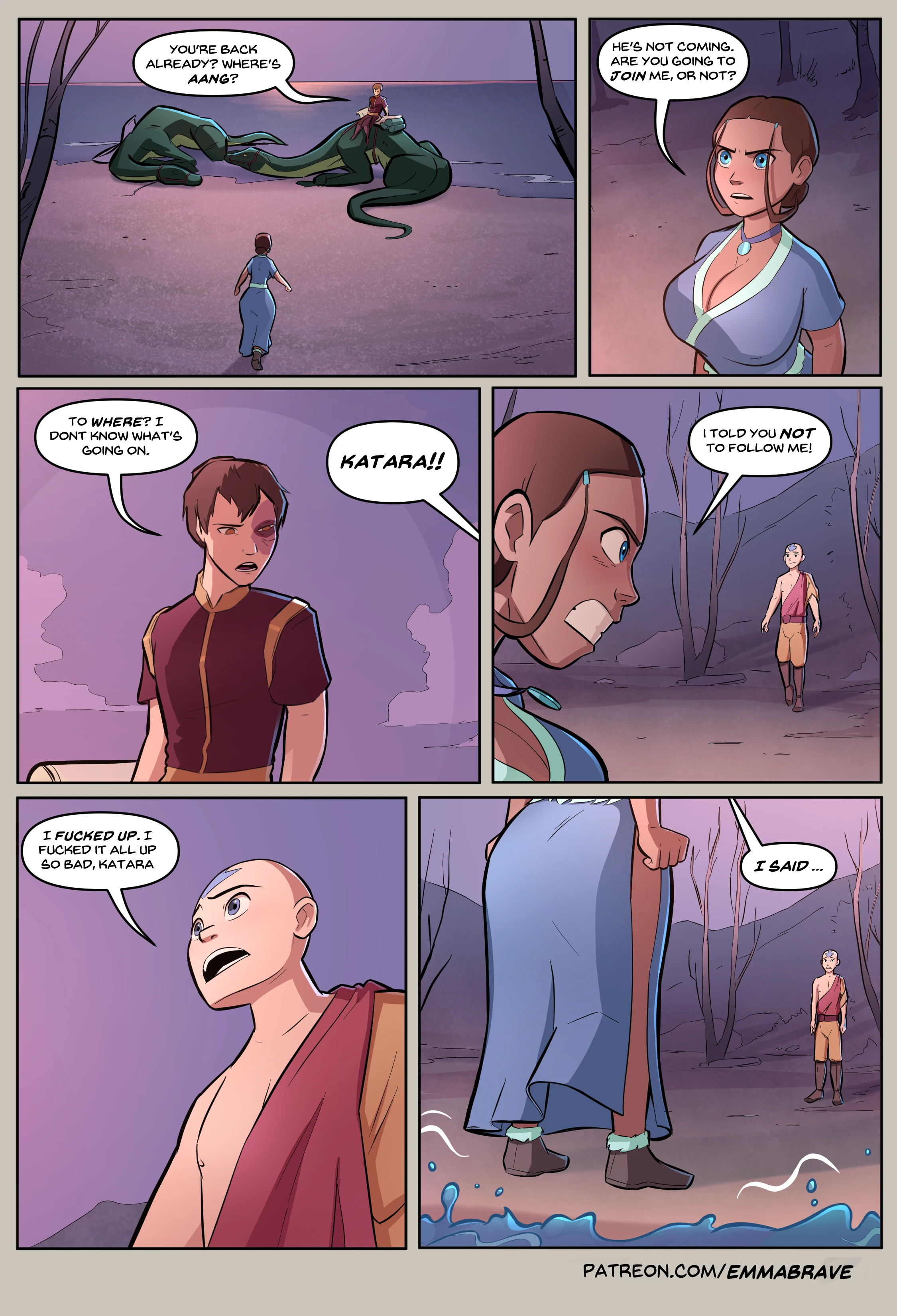 After Avatar porn comic picture 73
