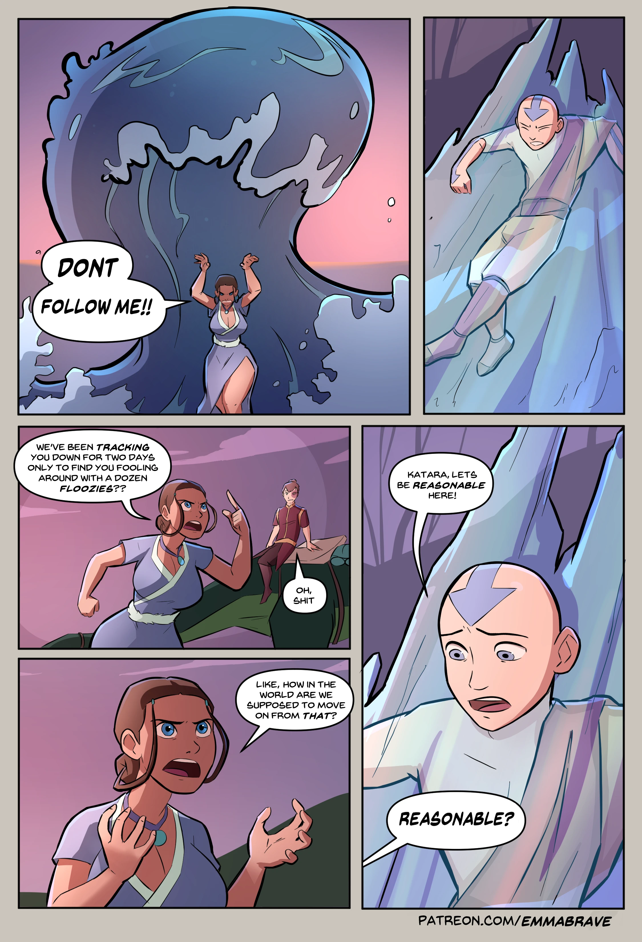 After Avatar porn comic picture 74