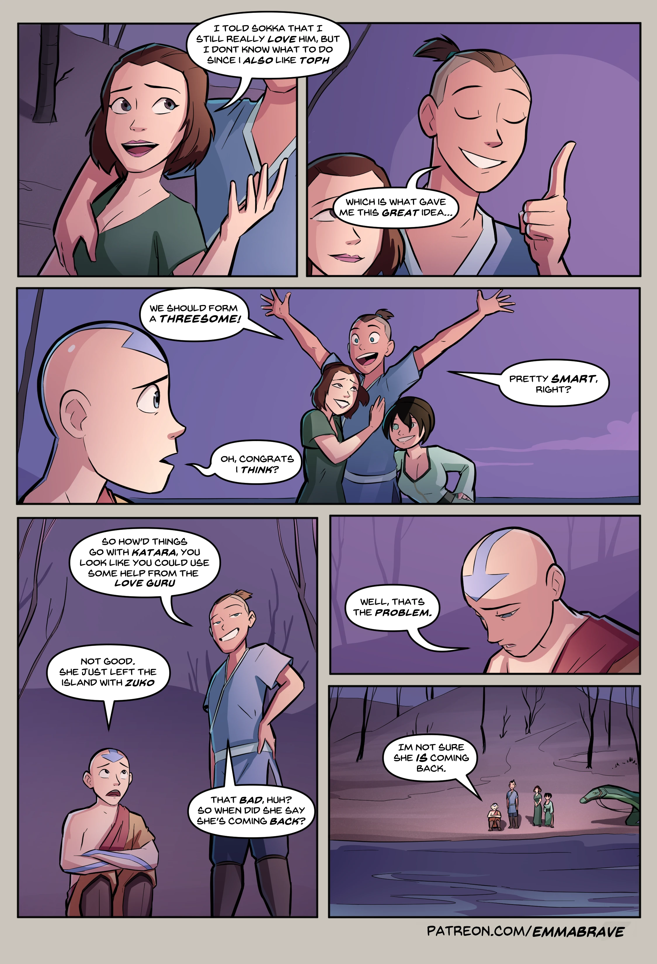 After Avatar porn comic picture 77