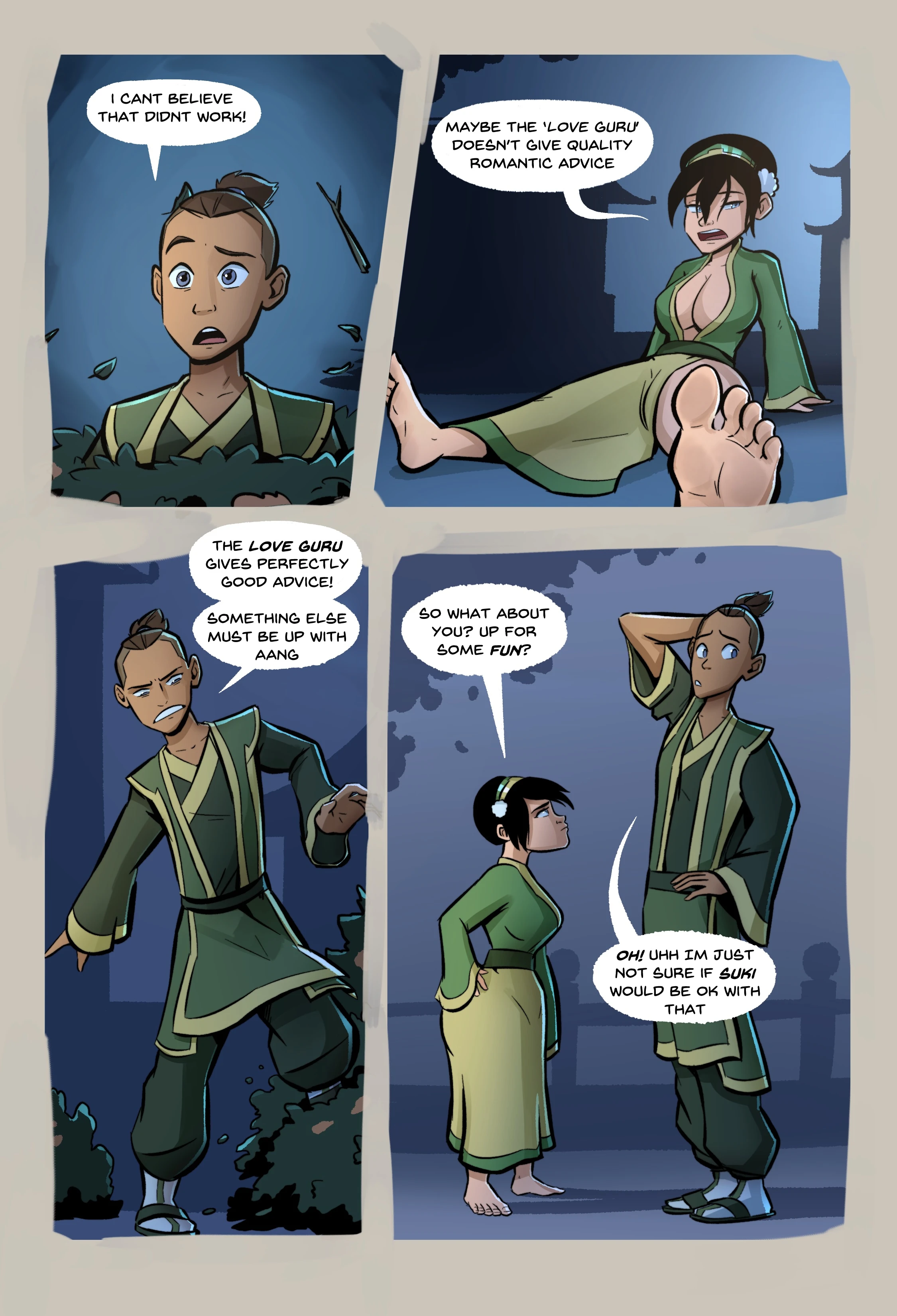 After Avatar porn comic picture 8