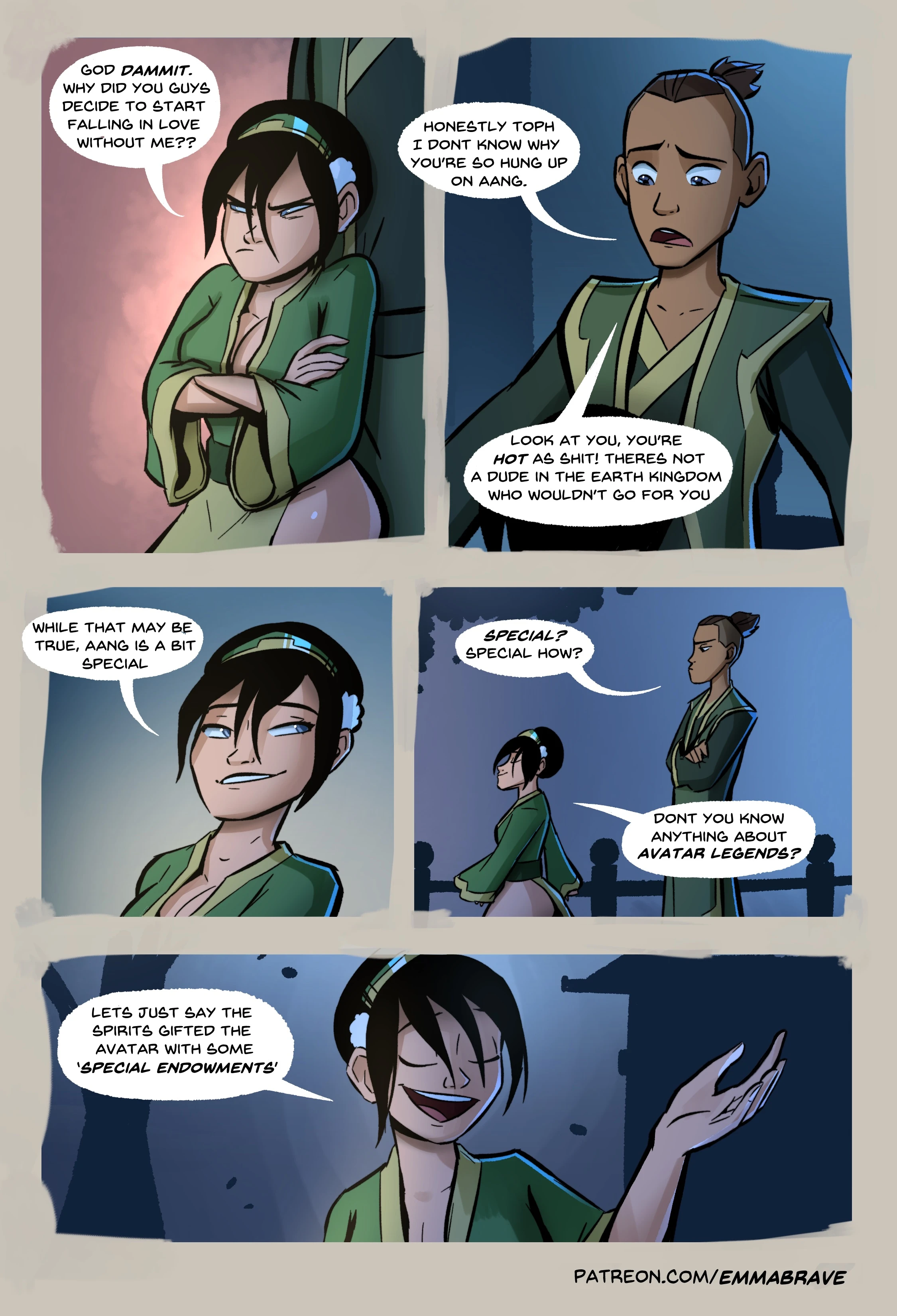 After Avatar porn comic picture 9