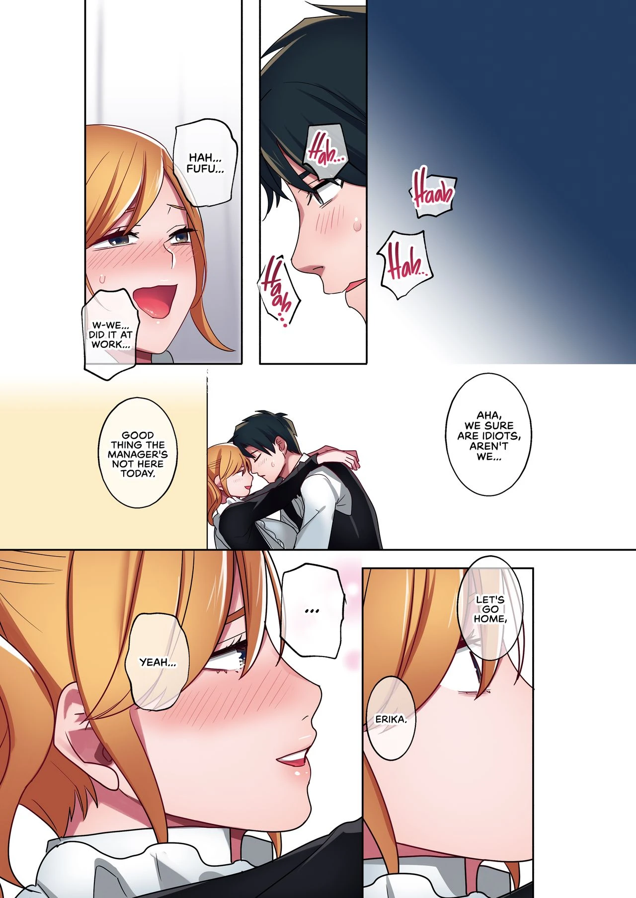 After relentlessly cumming inside a runaway gyaru we started living together as fuck buddies 2 porn comic picture 37