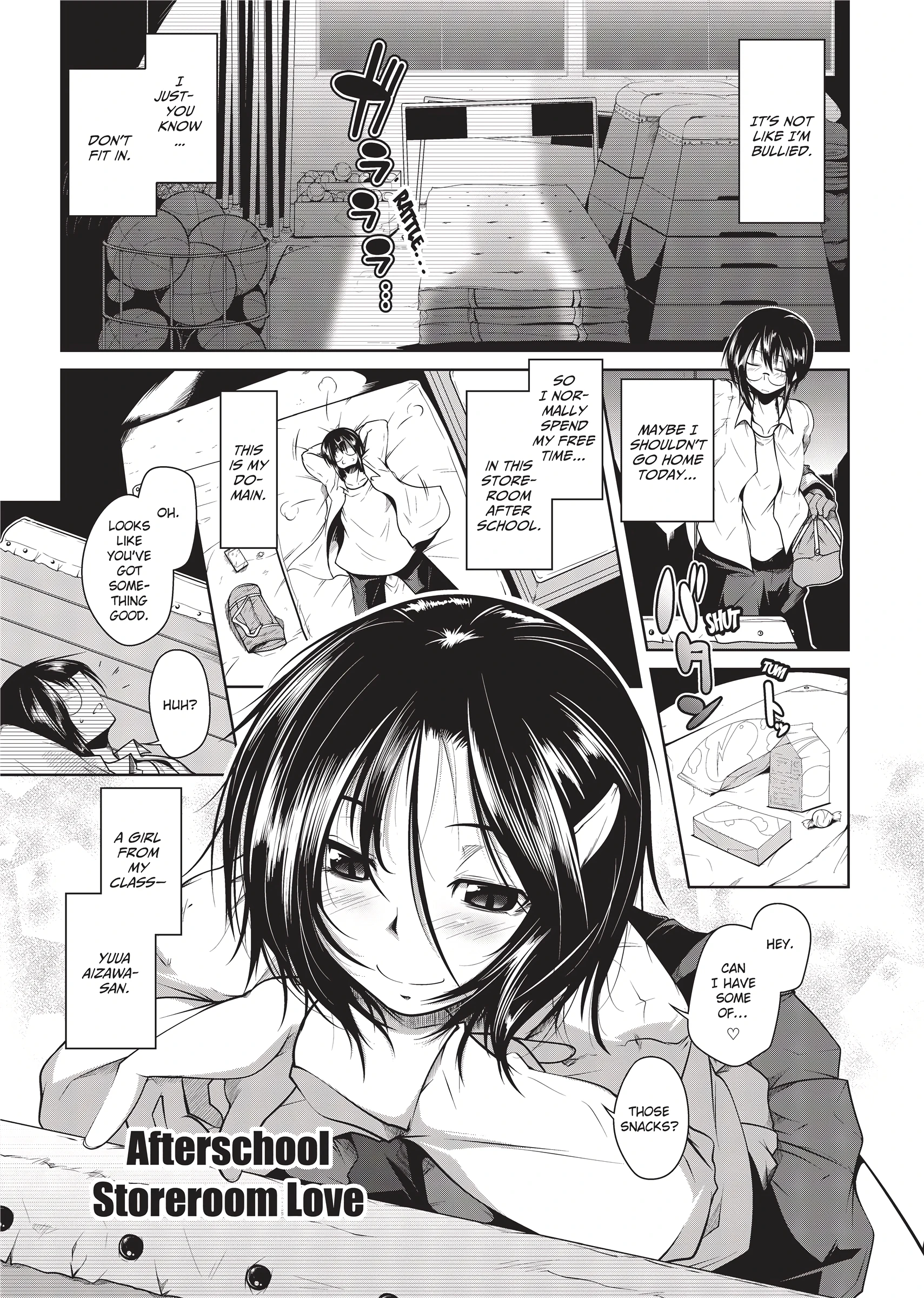 Afterschool Storeroom Love porn comic picture 1