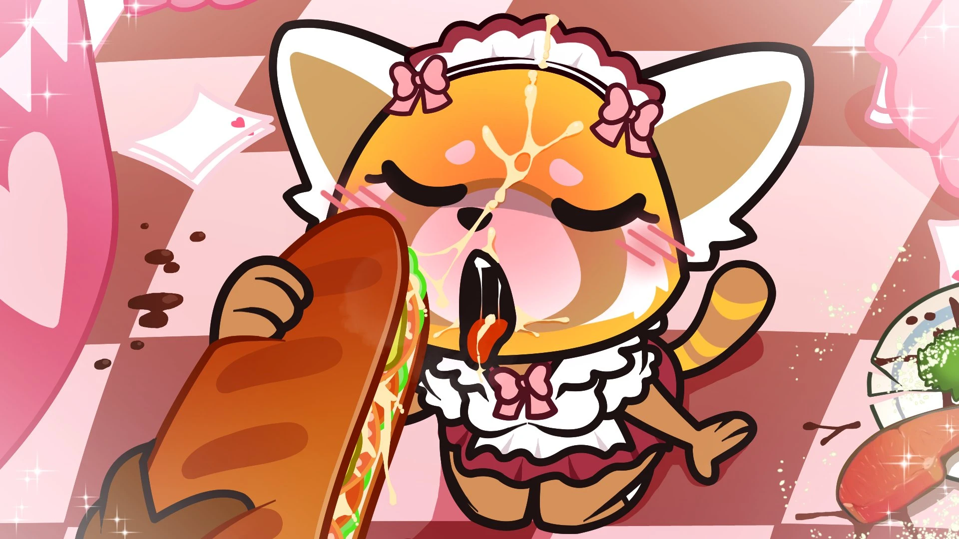 Aggretsuko Overtime porn comic picture 17