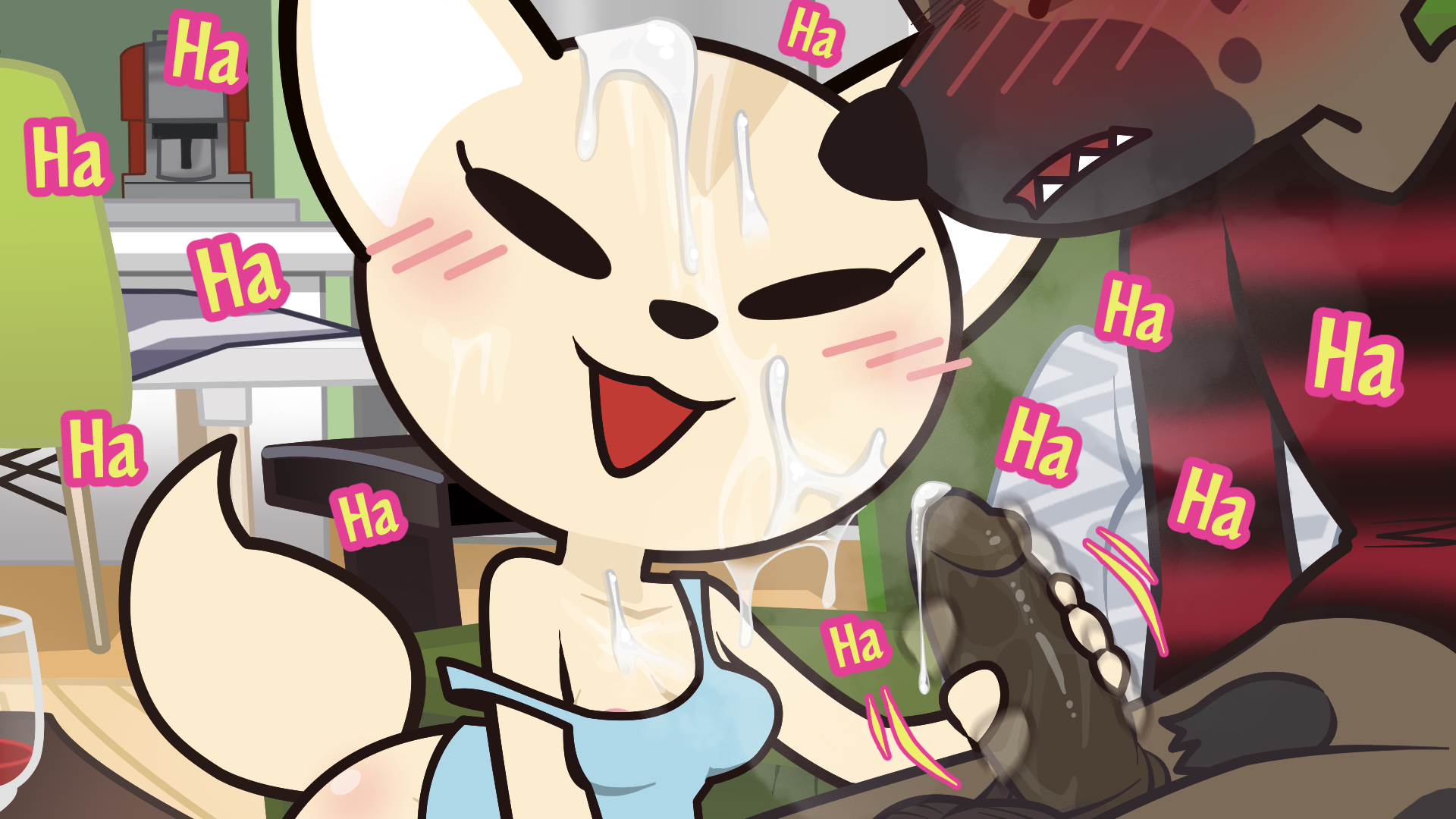 Aggretsuko Overtime porn comic picture 3