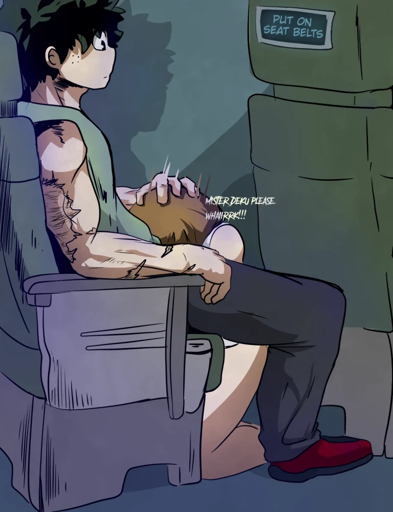 Airplane Pleasure porn comic picture 2