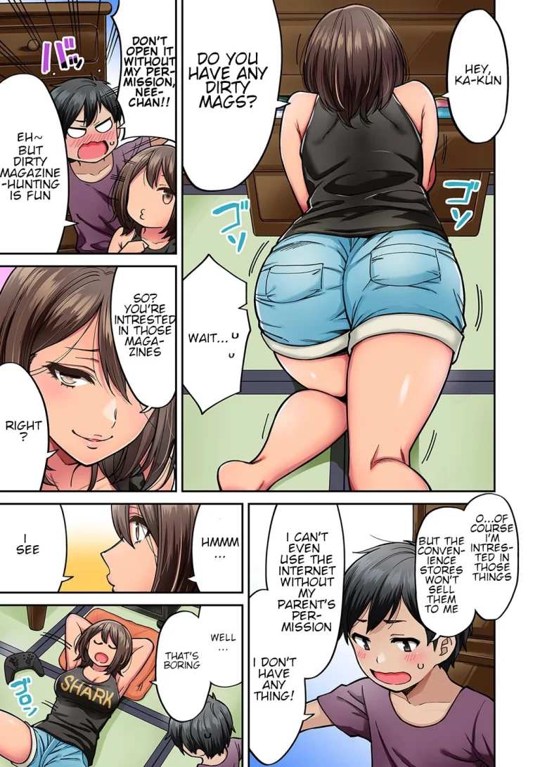 Akogare no Nee-chan ga Gal ni Natte Kaette Kita Natsuyasumi Ch. 2 porn comic picture 4