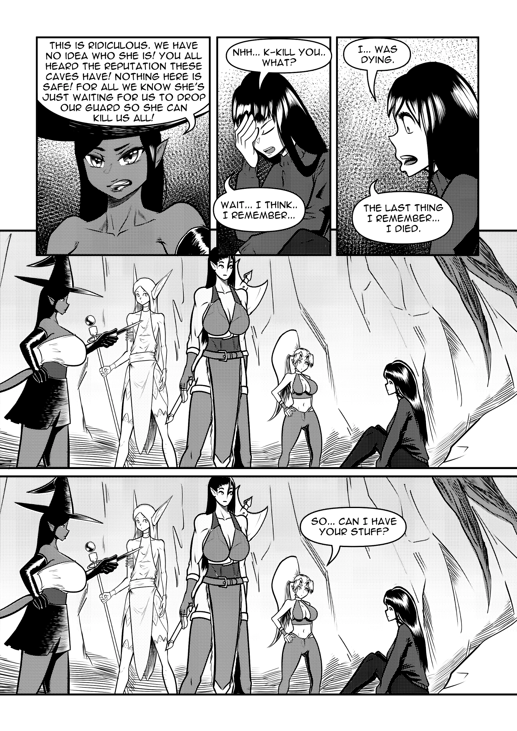 Alice in No Man's Land 1 porn comic picture 10