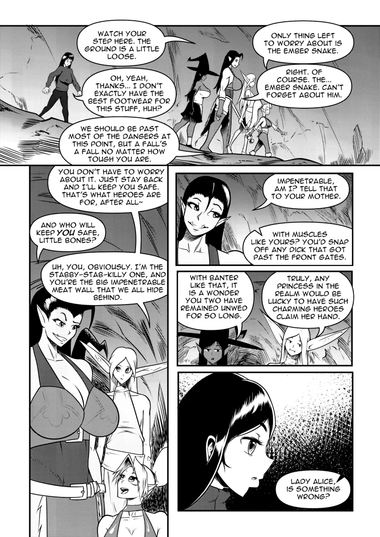 Alice in No Man's Land 1 porn comic picture 12