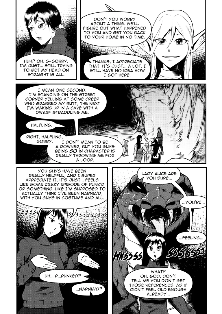 Alice in No Man's Land 1 porn comic picture 13