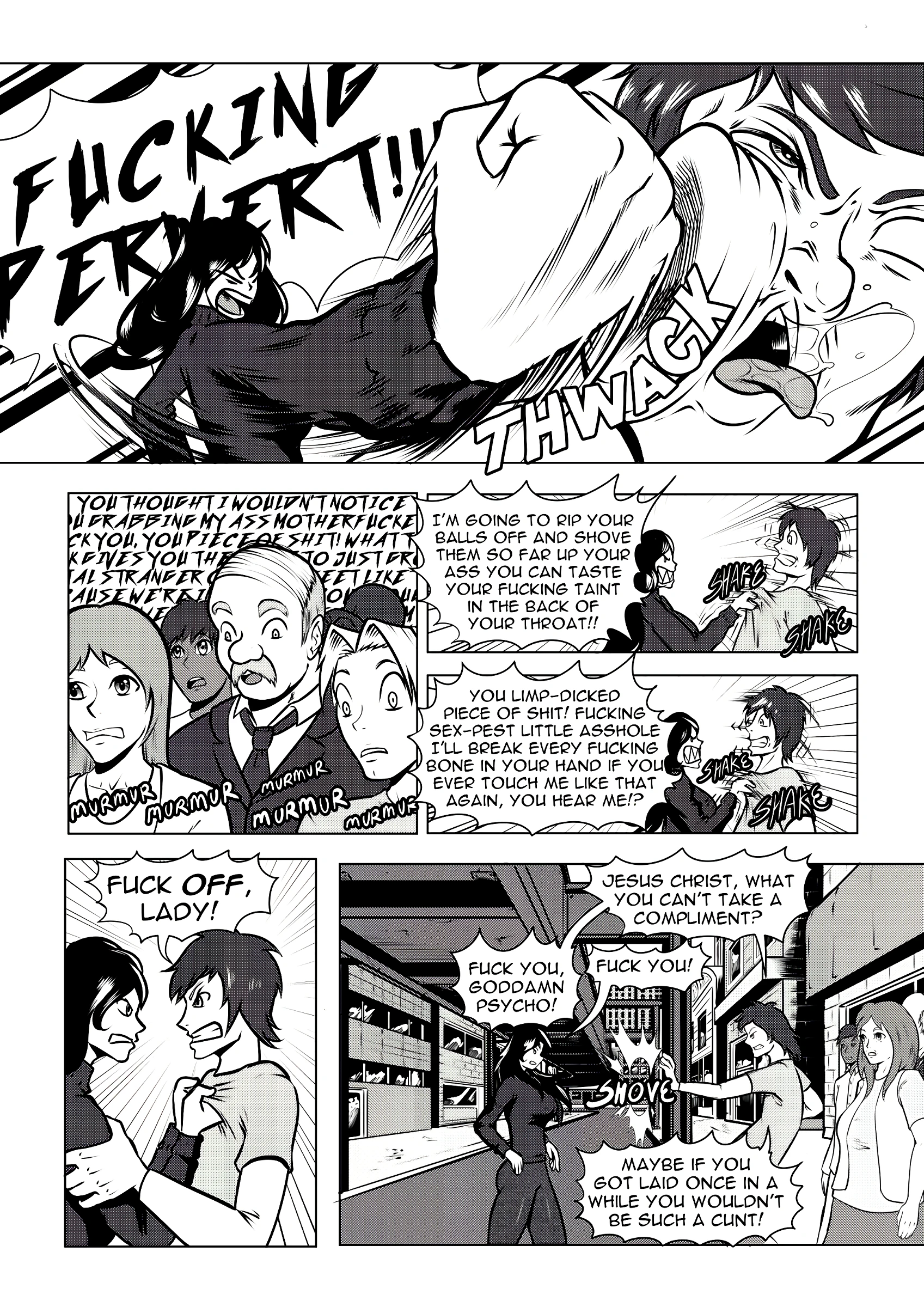 Alice in No Man's Land 1 porn comic picture 3