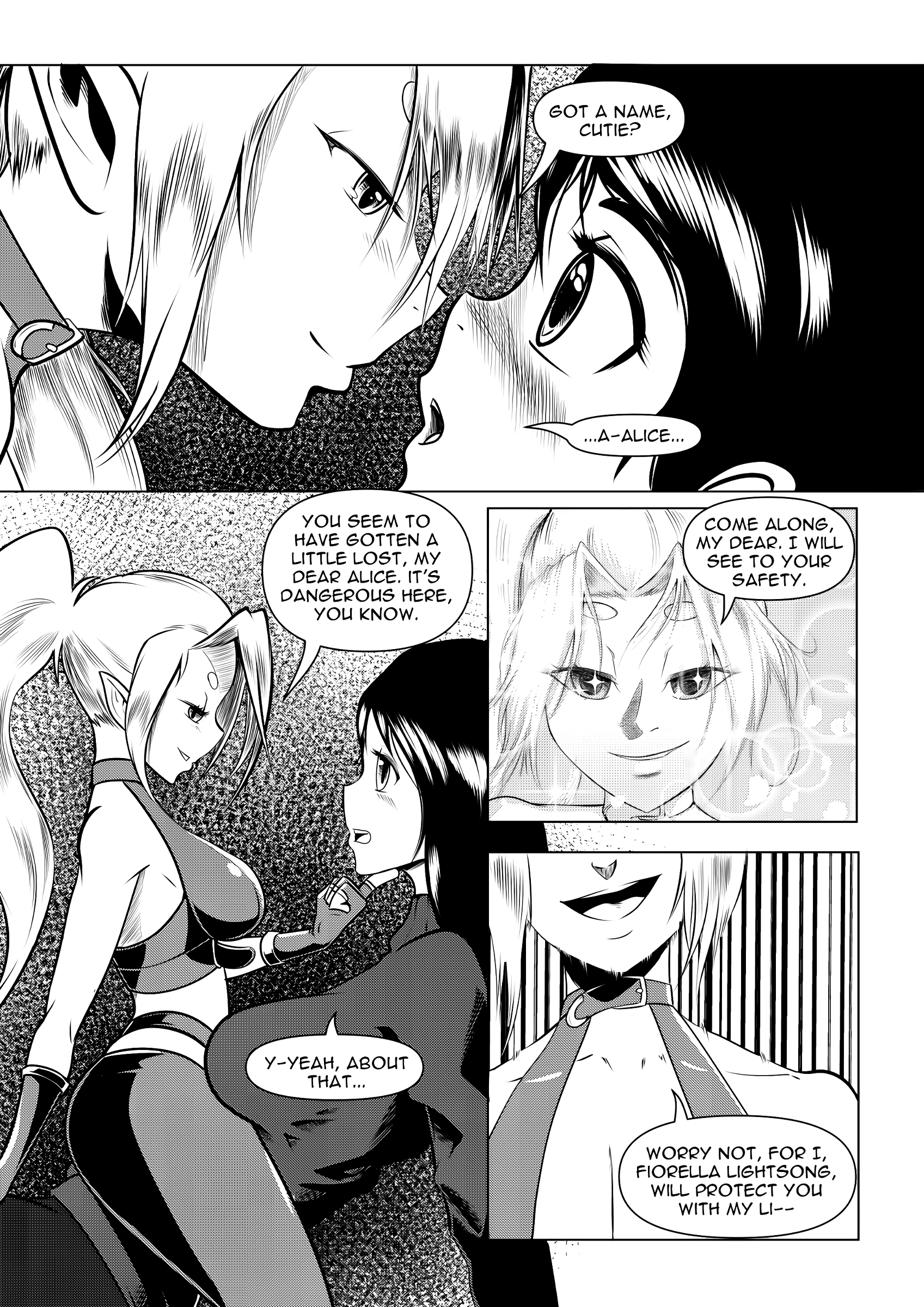 Alice in No Man's Land 1 porn comic picture 7