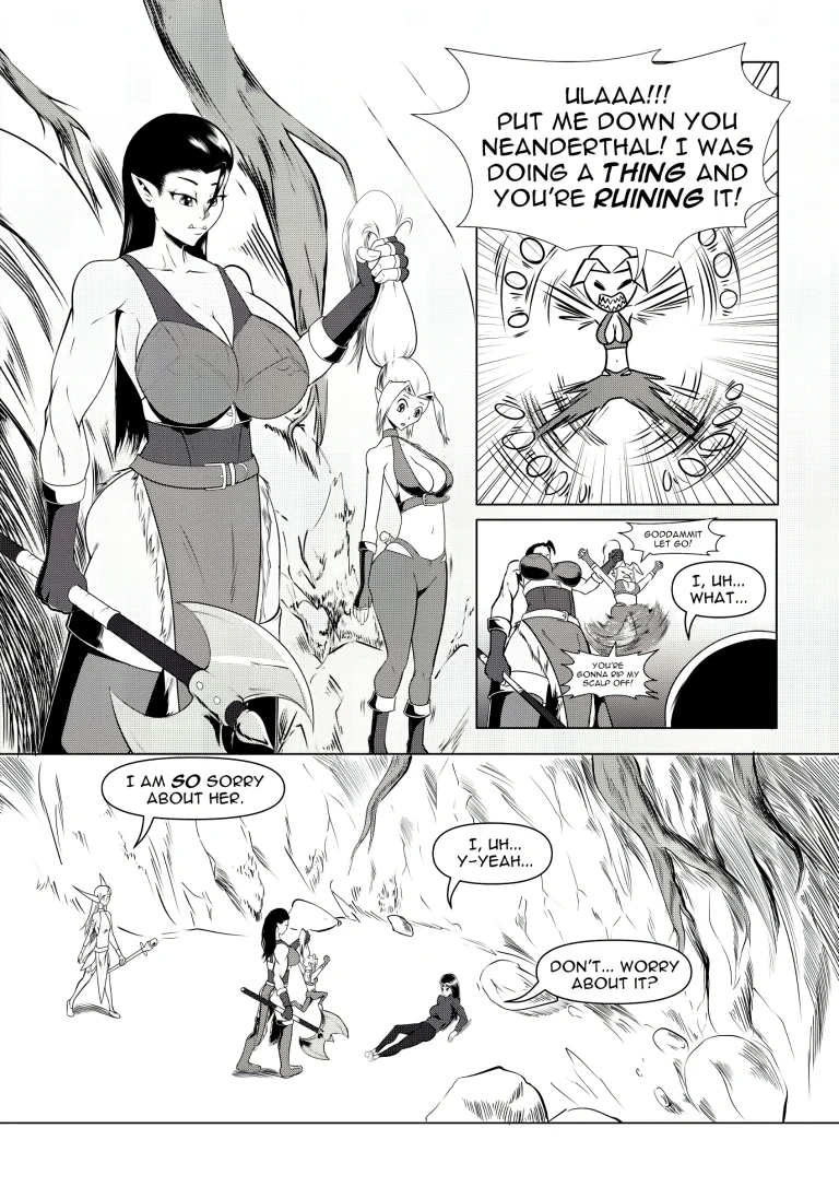 Alice in No Man's Land 1 porn comic picture 8