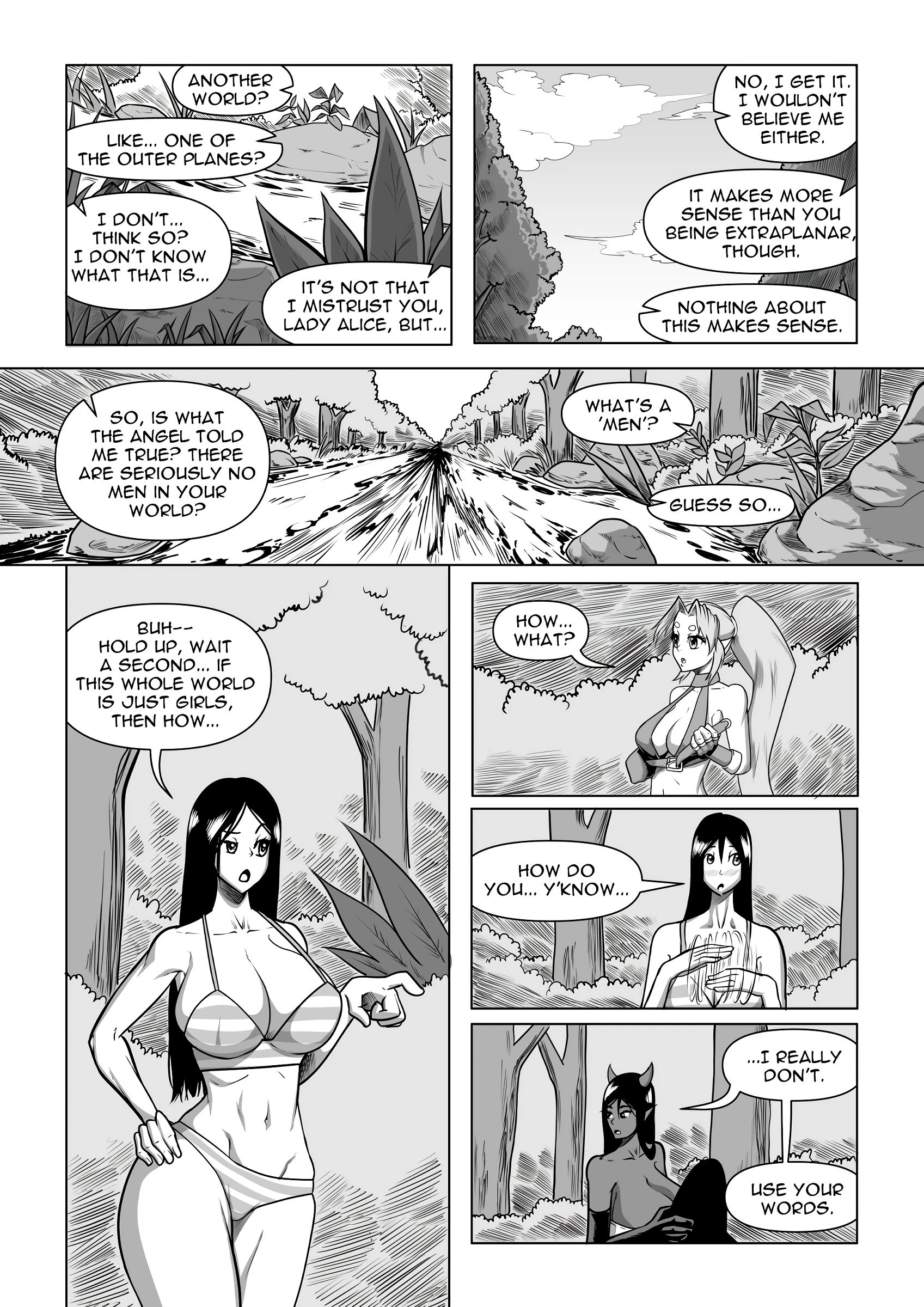 Alice in No Man's Land 2 porn comic picture 11