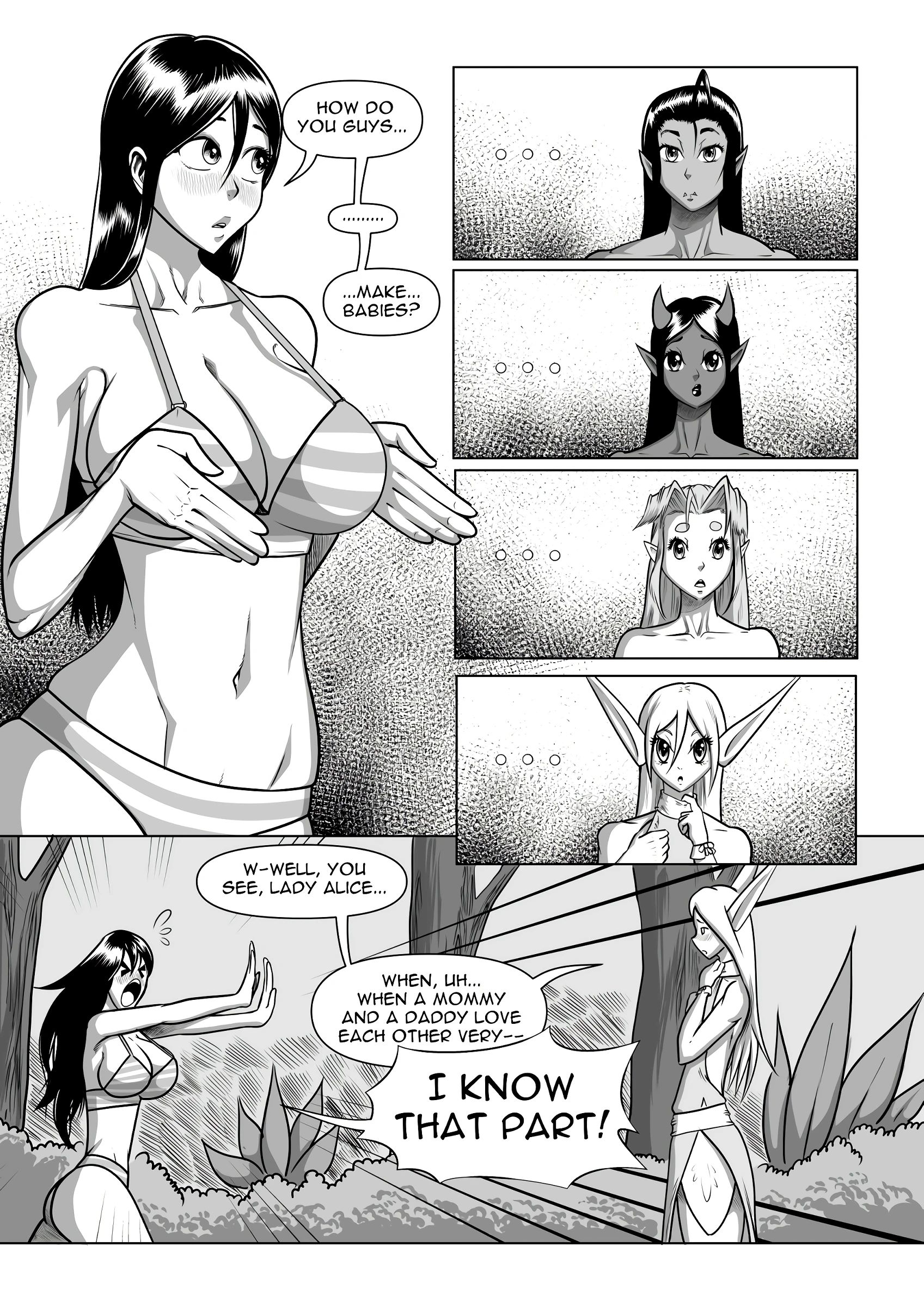 Alice in No Man's Land 2 porn comic picture 12