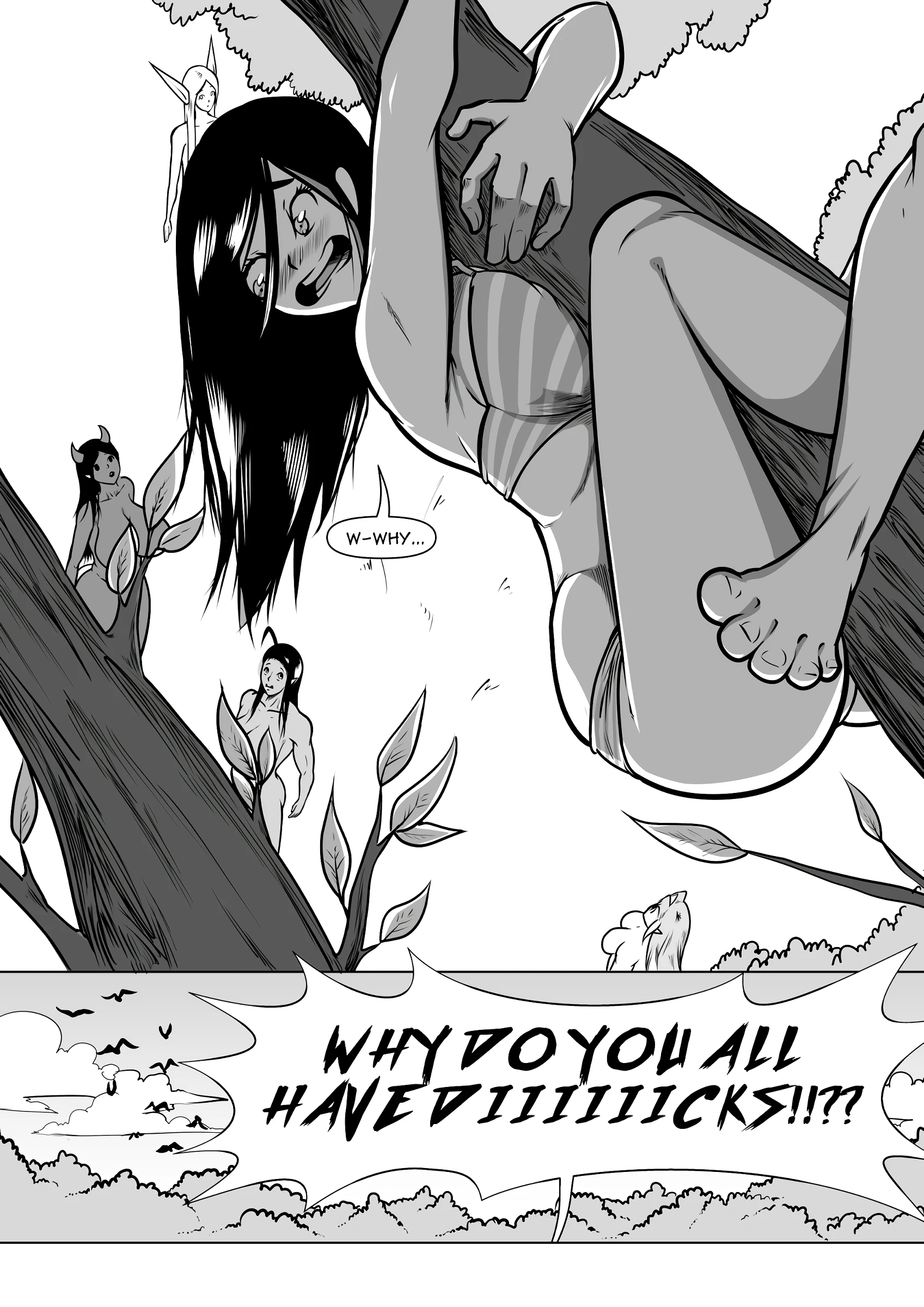 Alice in No Man's Land 2 porn comic picture 17