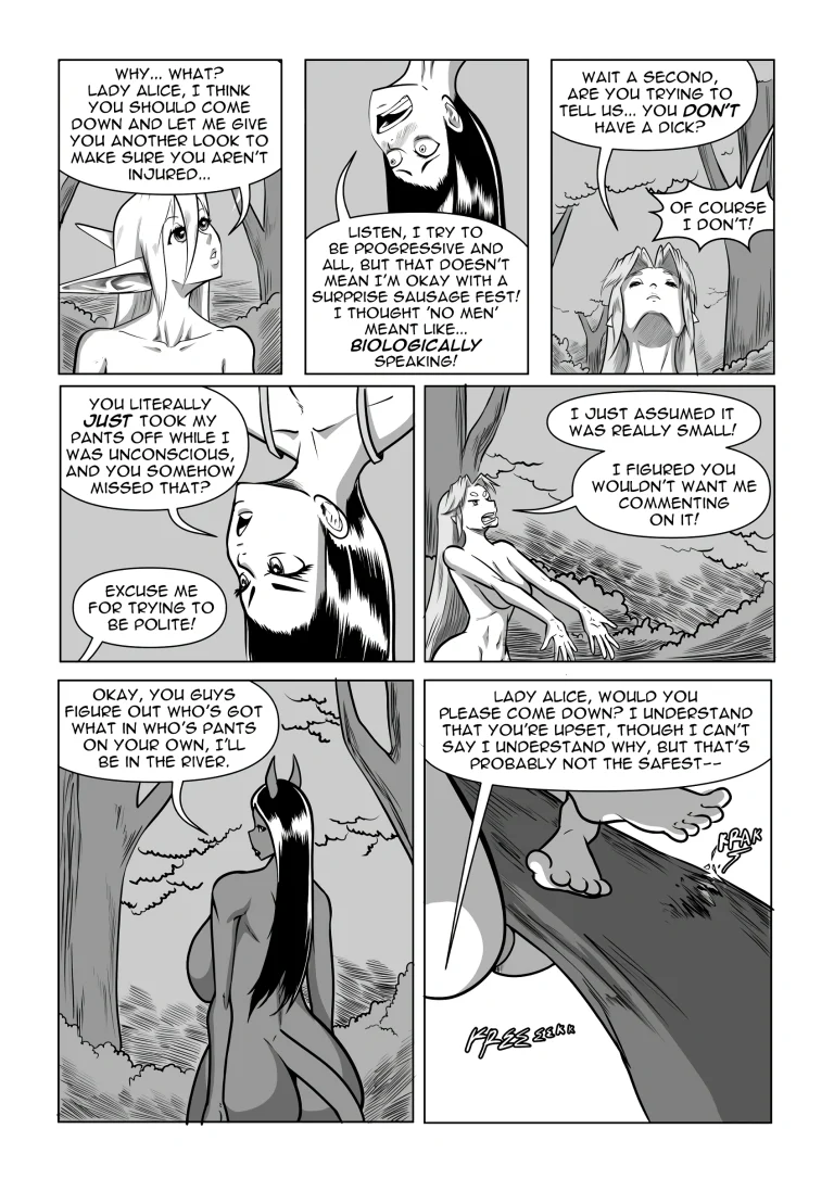 Alice in No Man's Land 2 porn comic picture 18